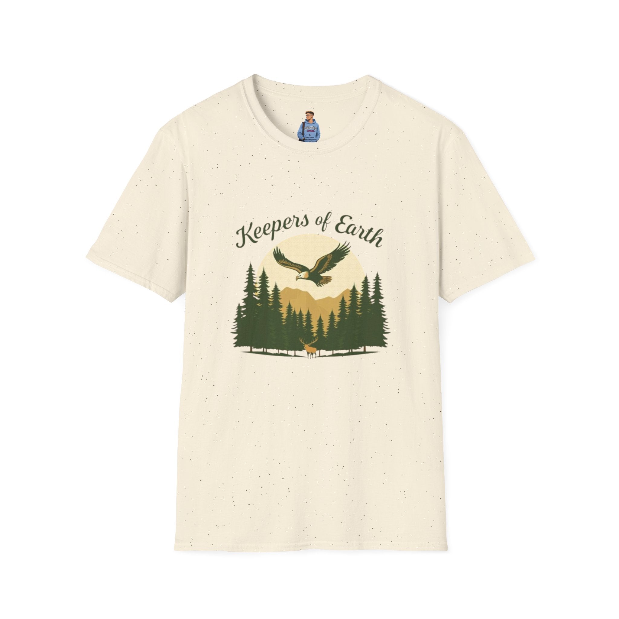Keepers of the Earth Eagle and Elk T-shirt