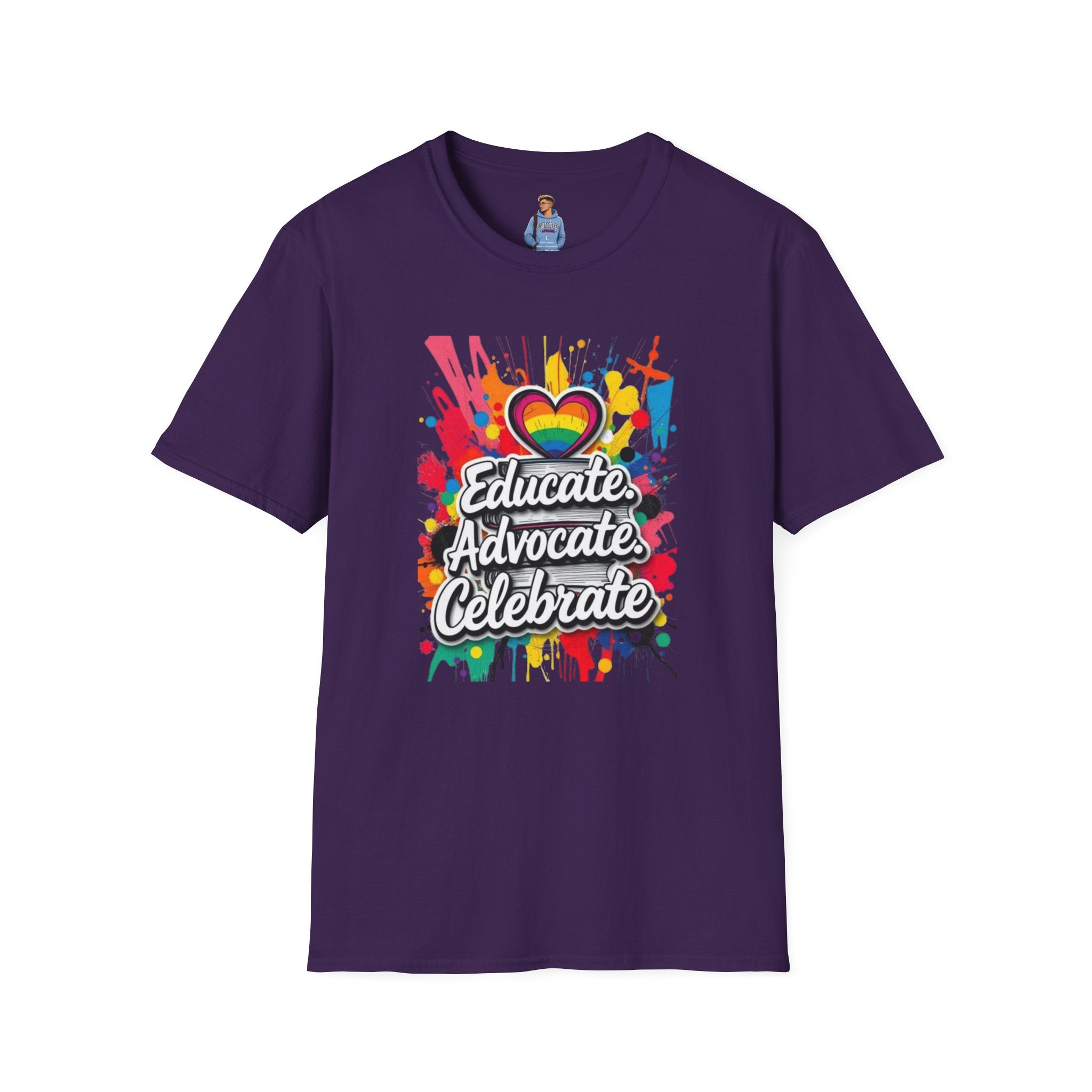 Educate Advocate Celebrate T-Shirt