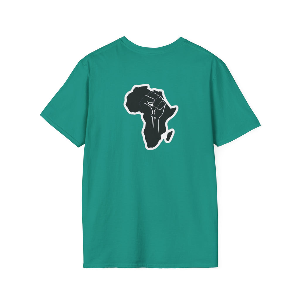 Camiseta unisex de estilo suave Unity and Heritage con corazón panafricano