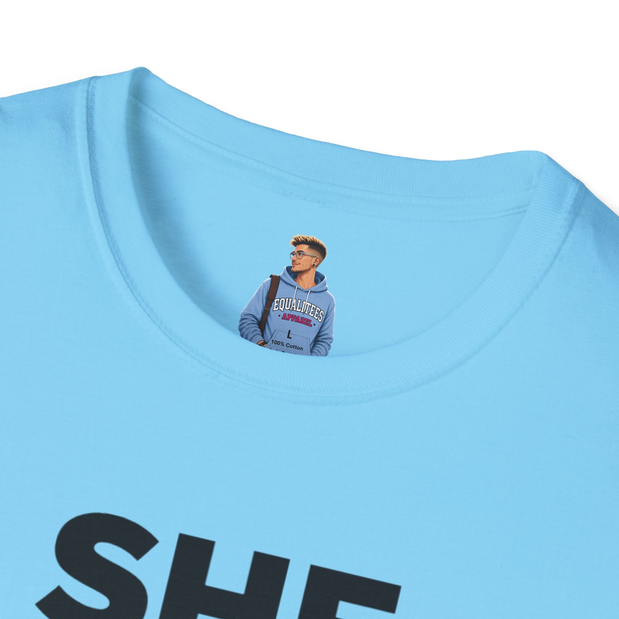 She Said Stop T-Shirt - Bold Statement Tee for Consent Awareness