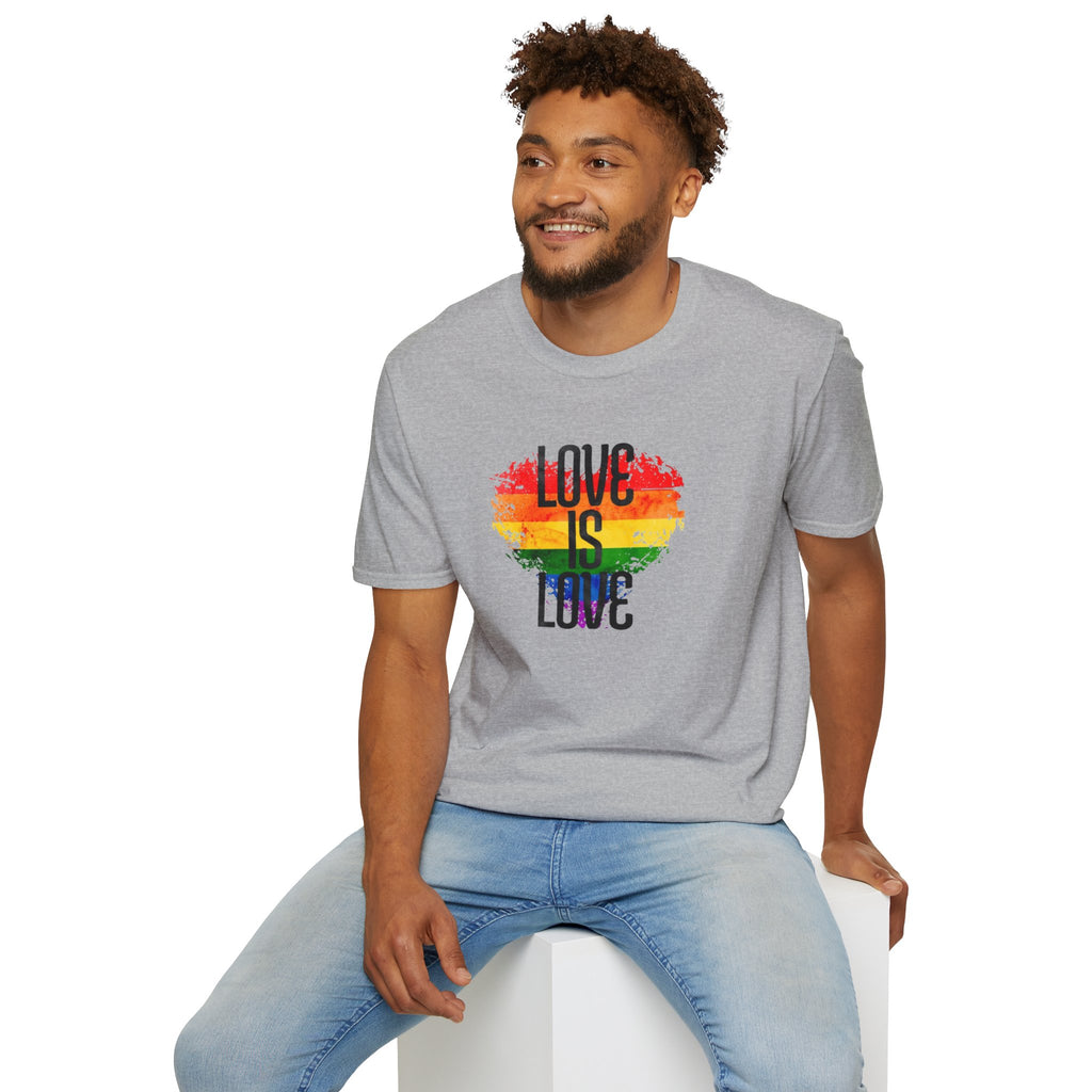 Pride Love Is Love Unisex Softstyle T-Shirt