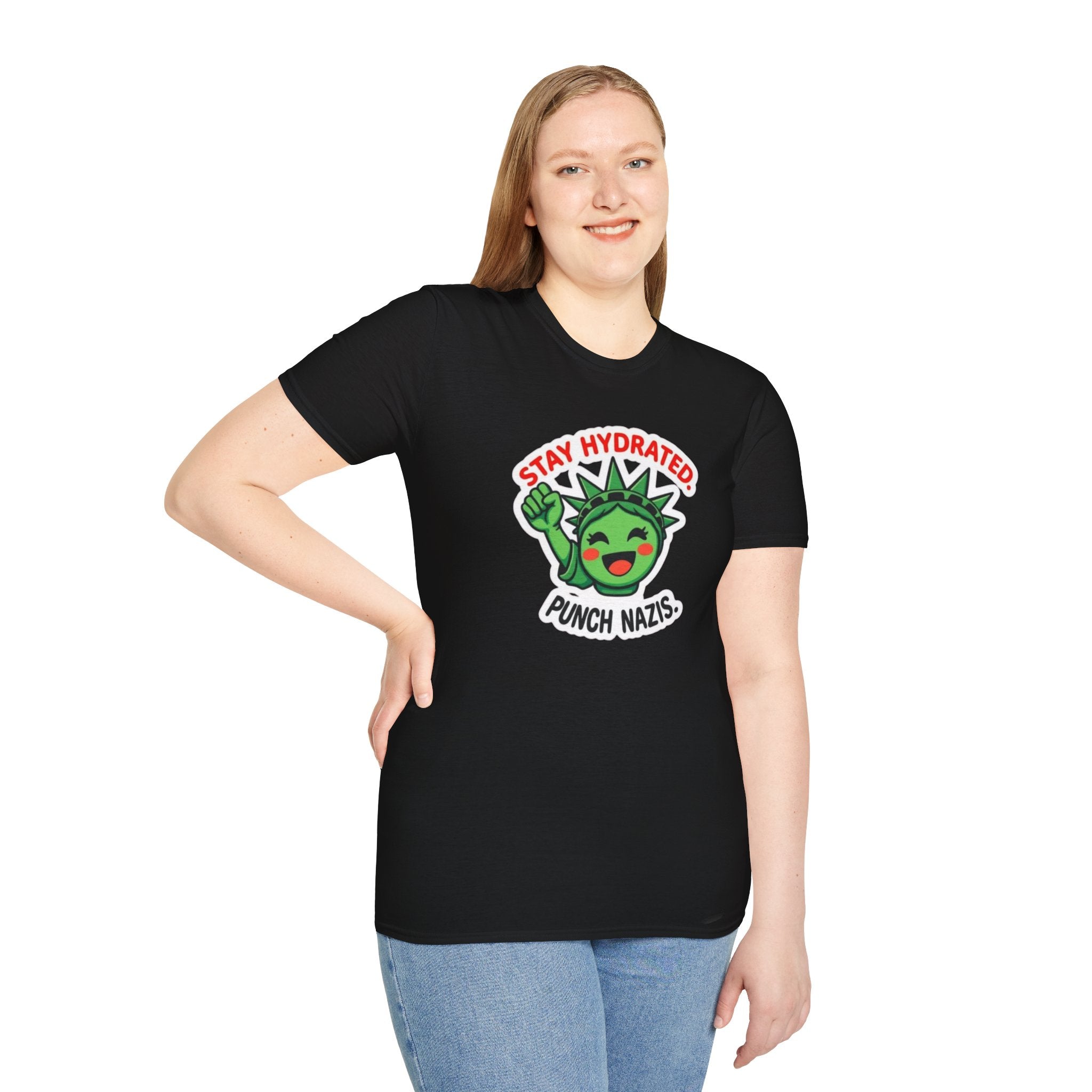 Stay Hydrated, Punch Nazis T-Shirt