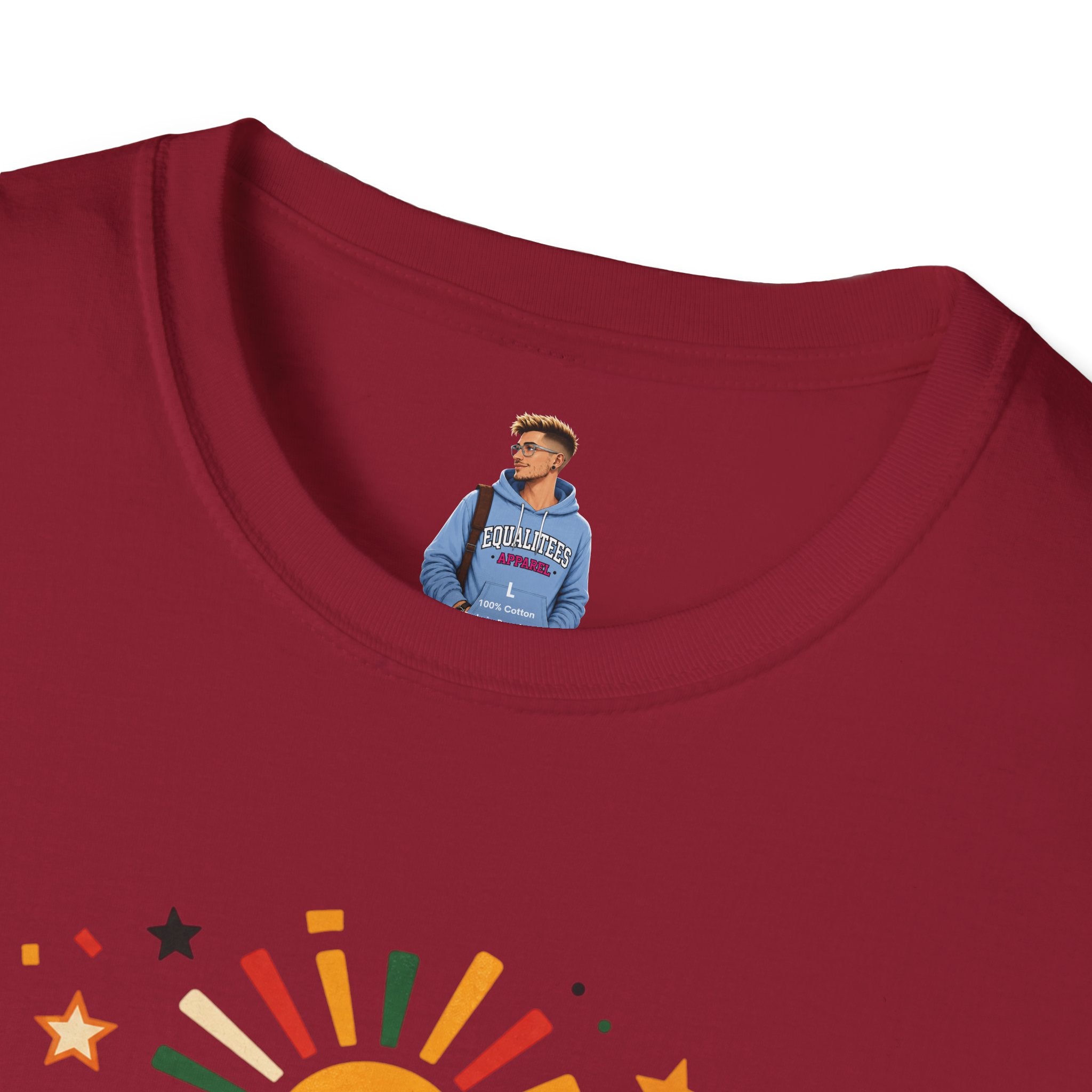 Juneteenth T-Shirt - "Happy Juneteenth" Retro Celebration Tee