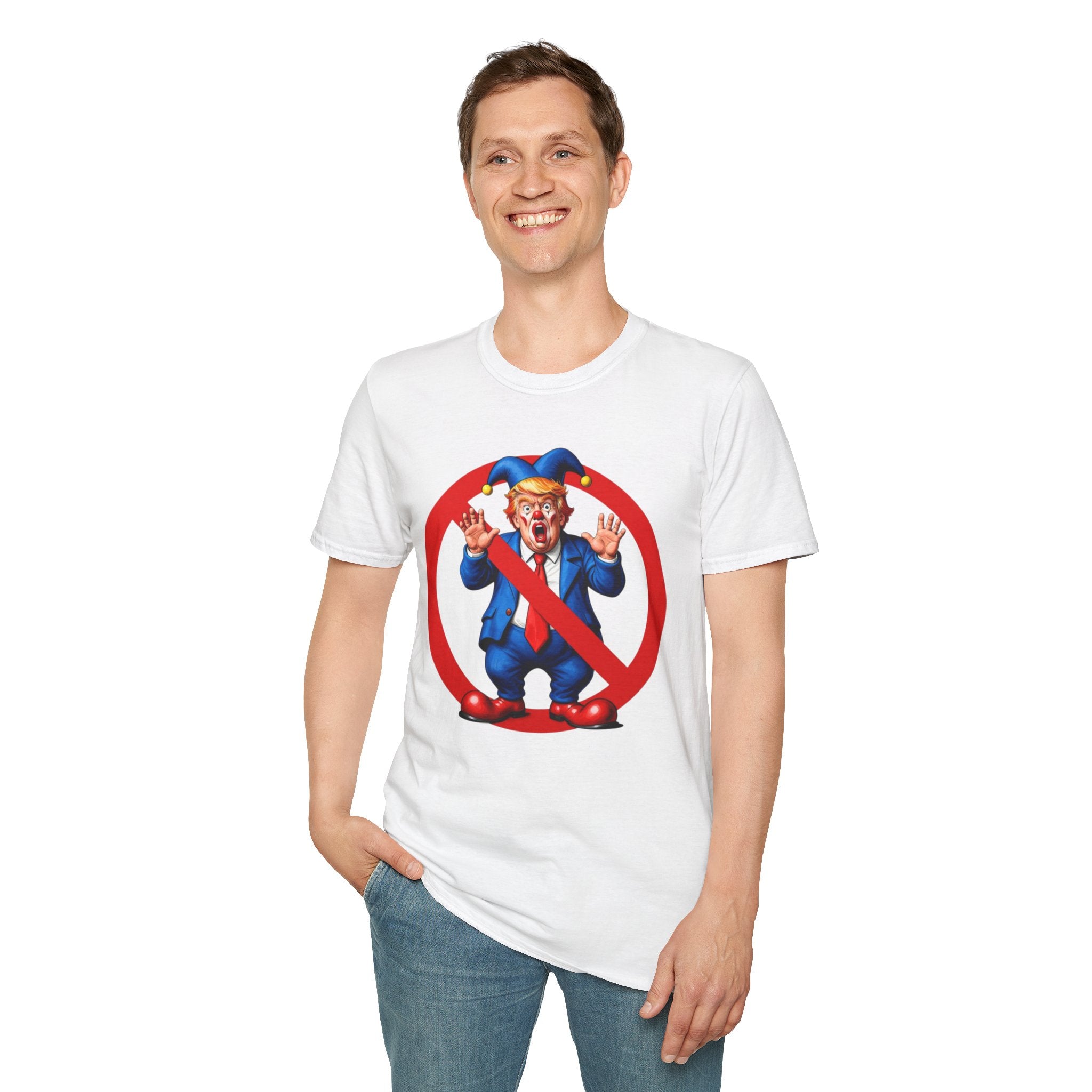 NO CROWN FOR THE CLOWN T-Shirt - NO KINGS IN AMERICA