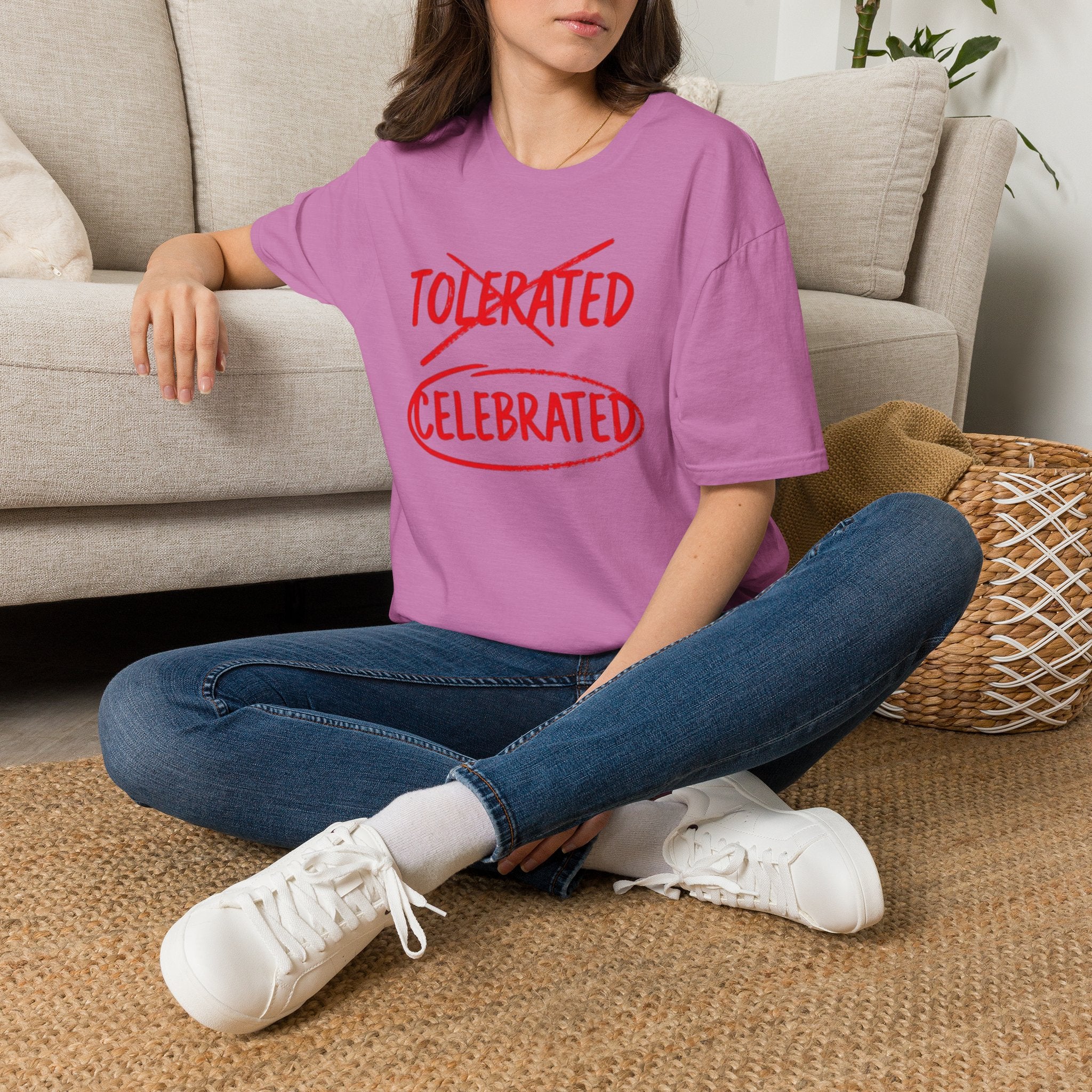 Not Tolerated. Celebrated. T-Shirt