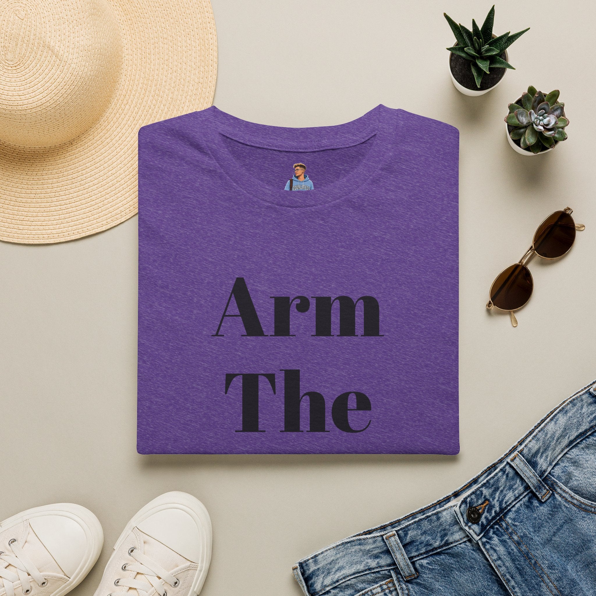 Arm The Dolls — Minimalist Statement T-Shirt