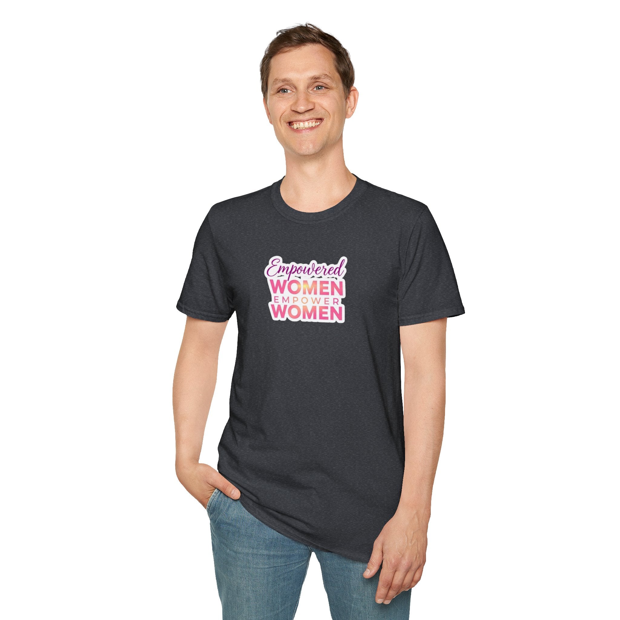 Empowered Women T-Shirt | Unisex Softstyle Tee for Women’s Empowerment