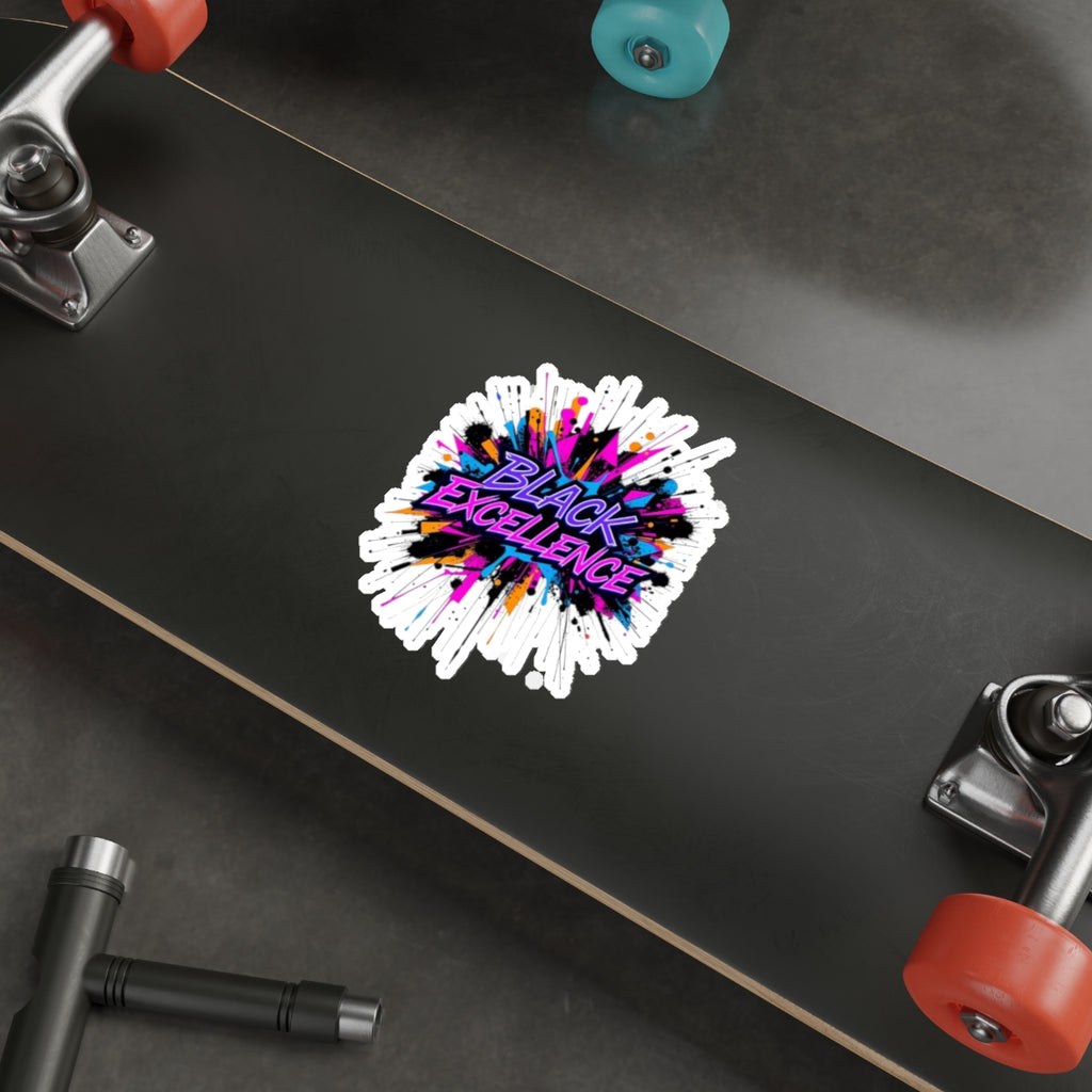 Die-Cut Stickers -  Black Excellence - EqualiTees.Me