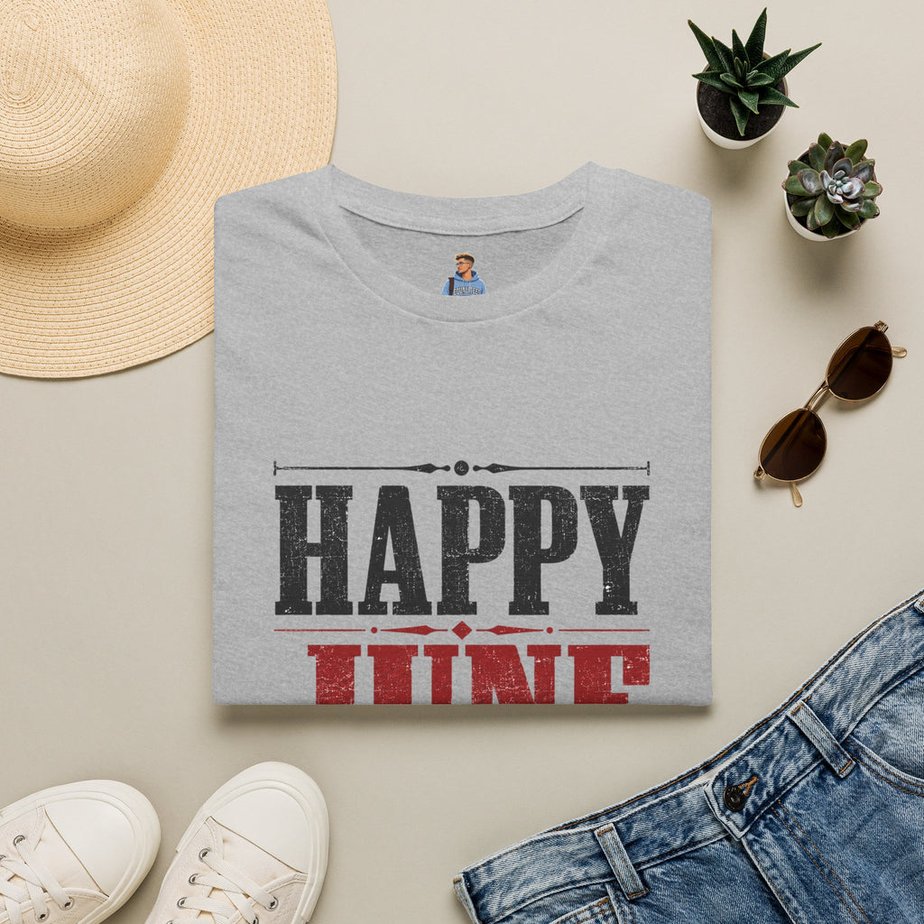 Juneteenth T-Shirt — "Happy Juneteenth" Celebration Tee