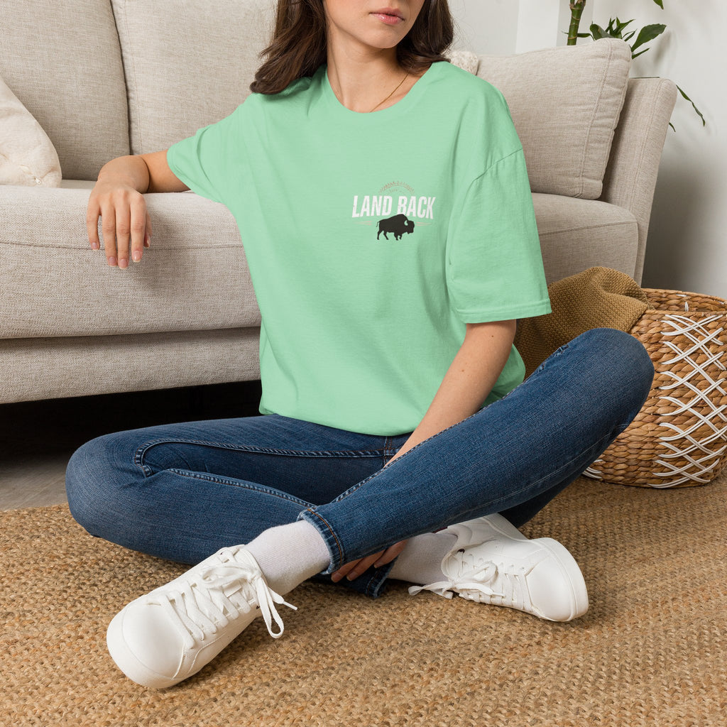 'Land Back' Unisex Softstyle T-shirt