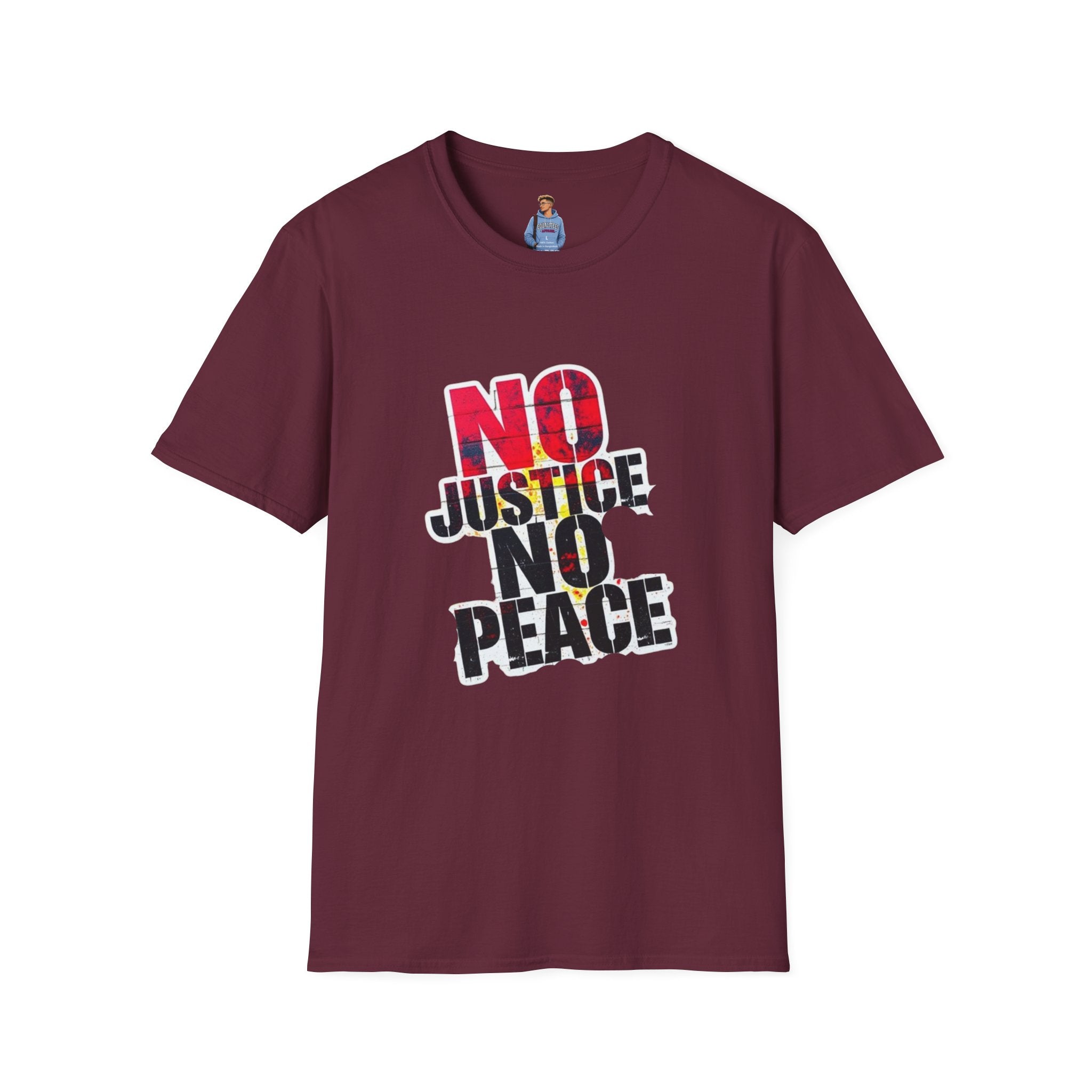 No Justice, No Peace Unisex Softstyle T-Shirt