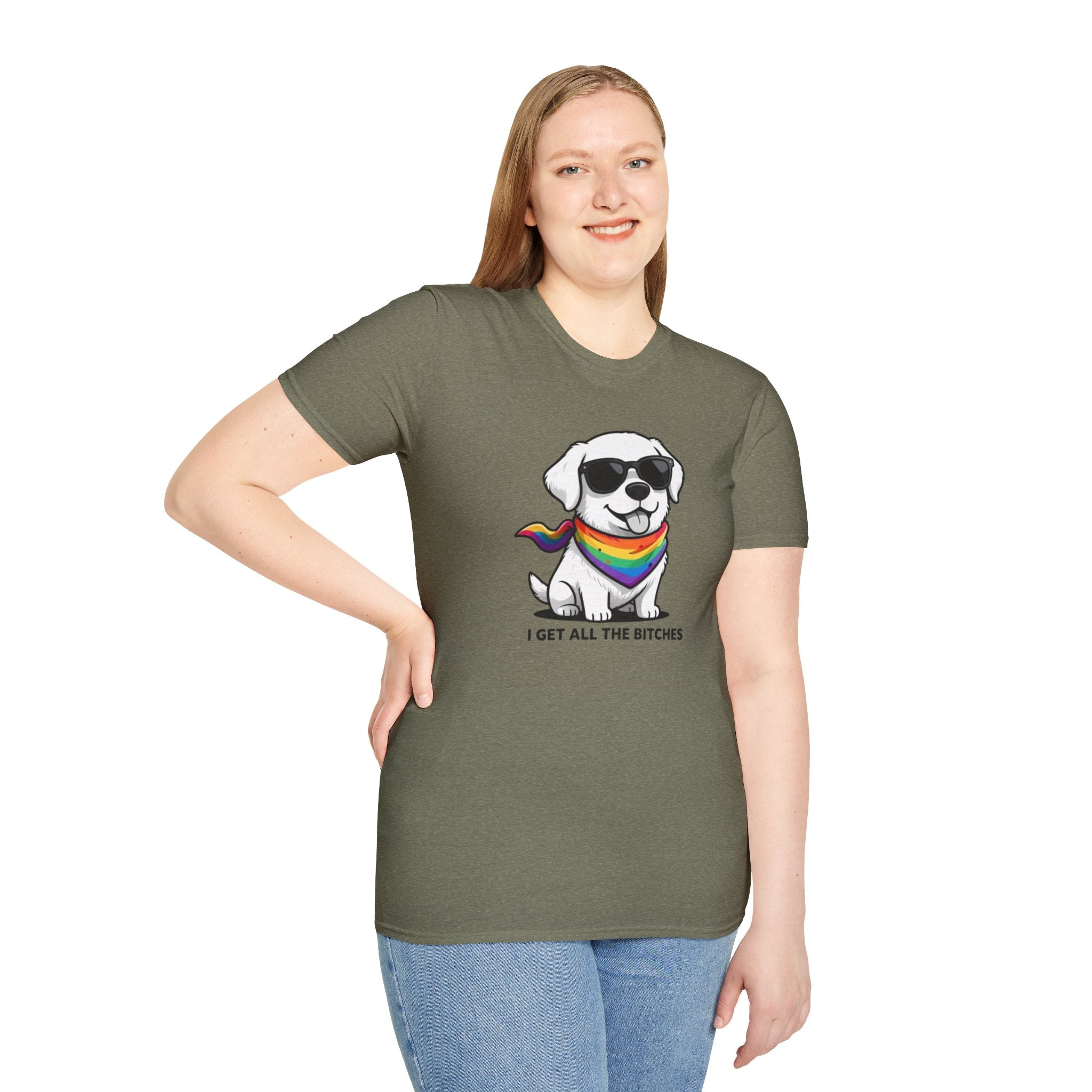 Cute Puppy Pride T‑Shirt