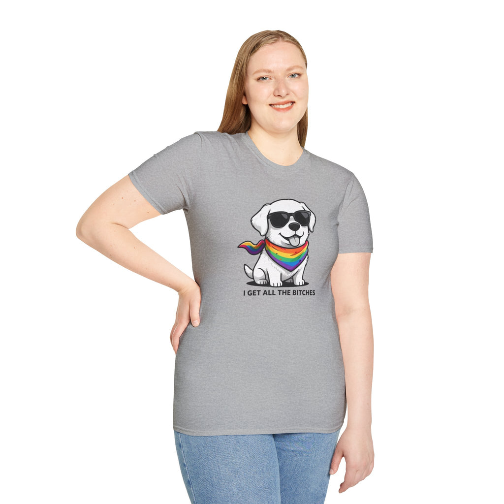 Cute Puppy Pride T‑Shirt