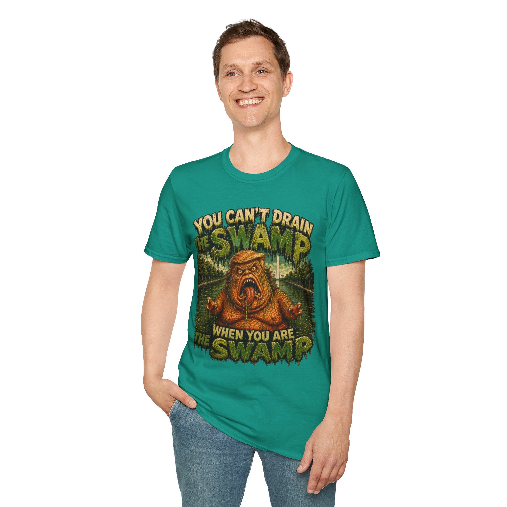 T-Shirt — "You Can't Drain the Swamp when you ARE the Swamp" Graphic Tee