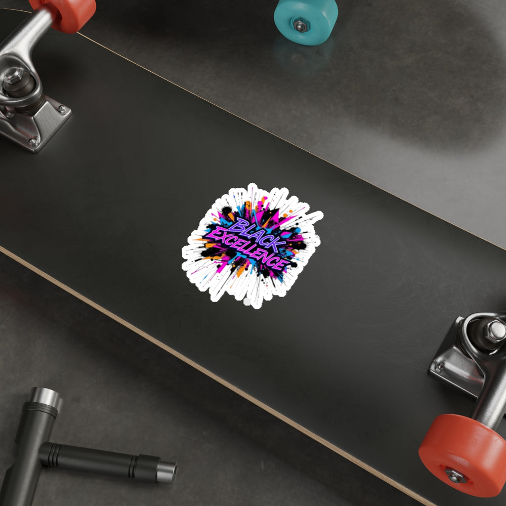 Die-Cut Stickers -  Black Excellence - EqualiTees.Me