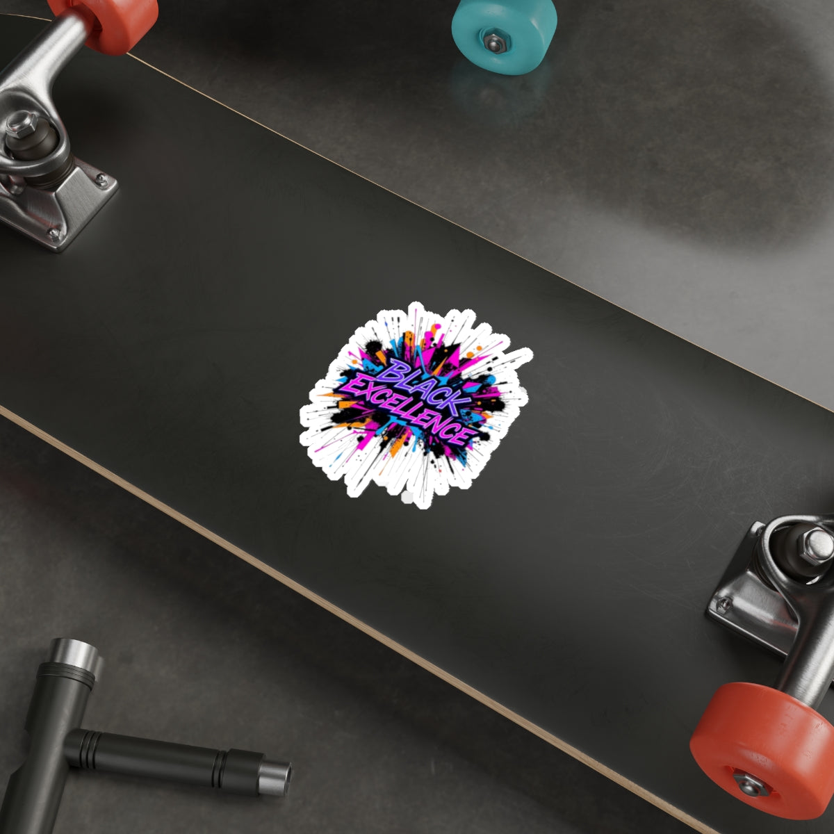 Die-Cut Stickers -  Black Excellence - EqualiTees.Me