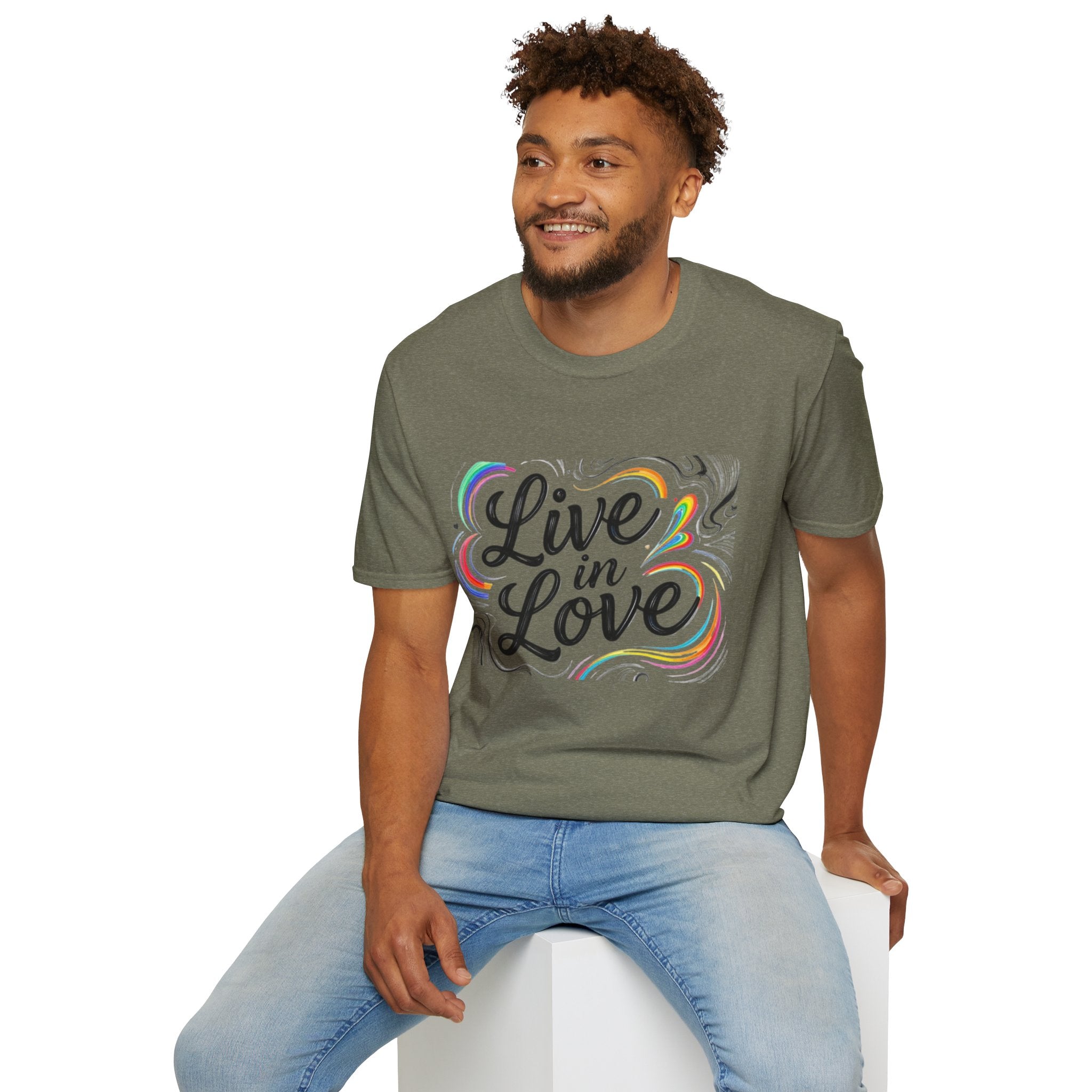 Live in Love Inspirational T-Shirt