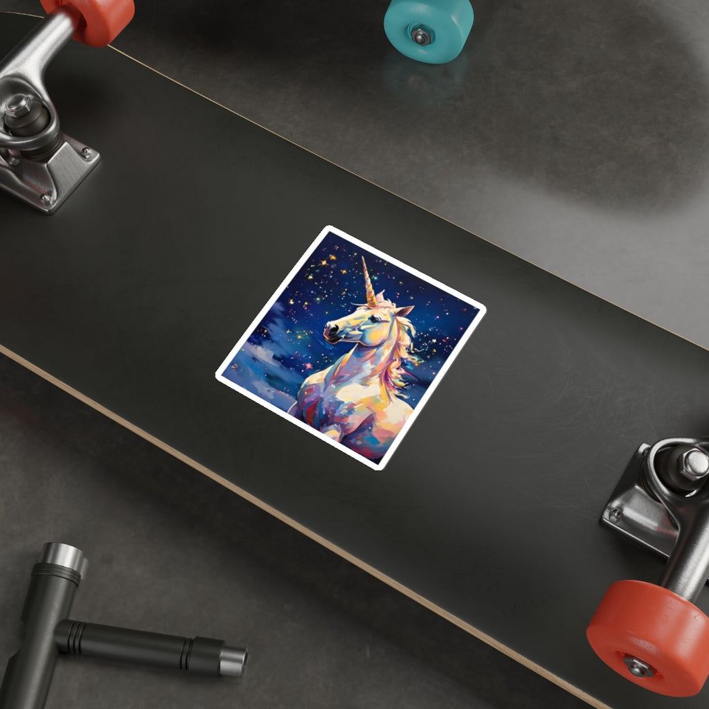 Die-Cut Stickers - Majestic Unicorn - EqualiTees.Me