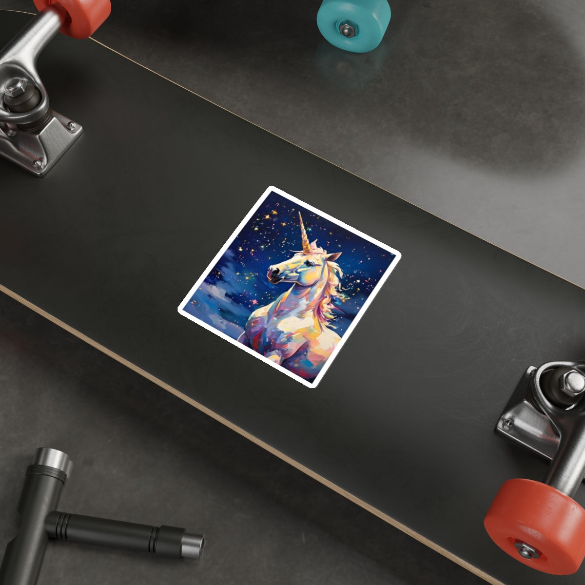 Die-Cut Stickers - Majestic Unicorn - EqualiTees.Me
