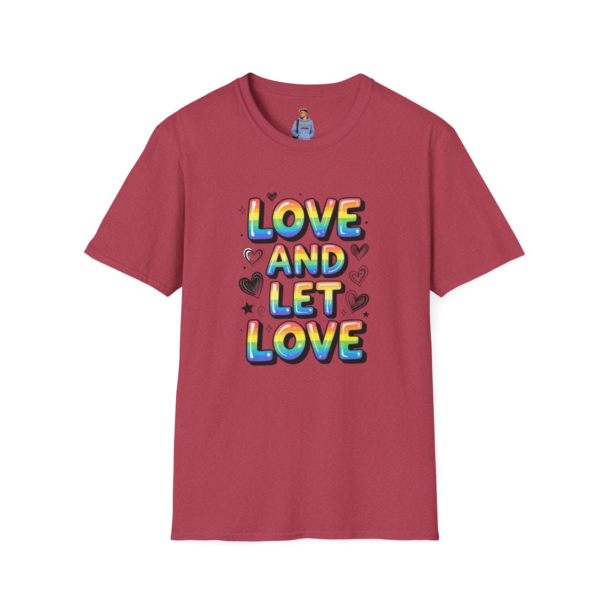 Love & Let Love Inspirational T-Shirt