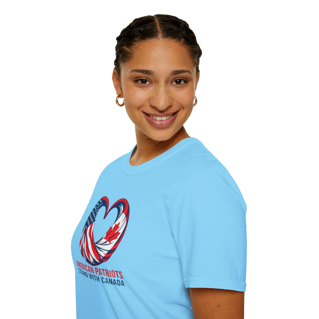 American Patriots Stand with Canada T-shirt