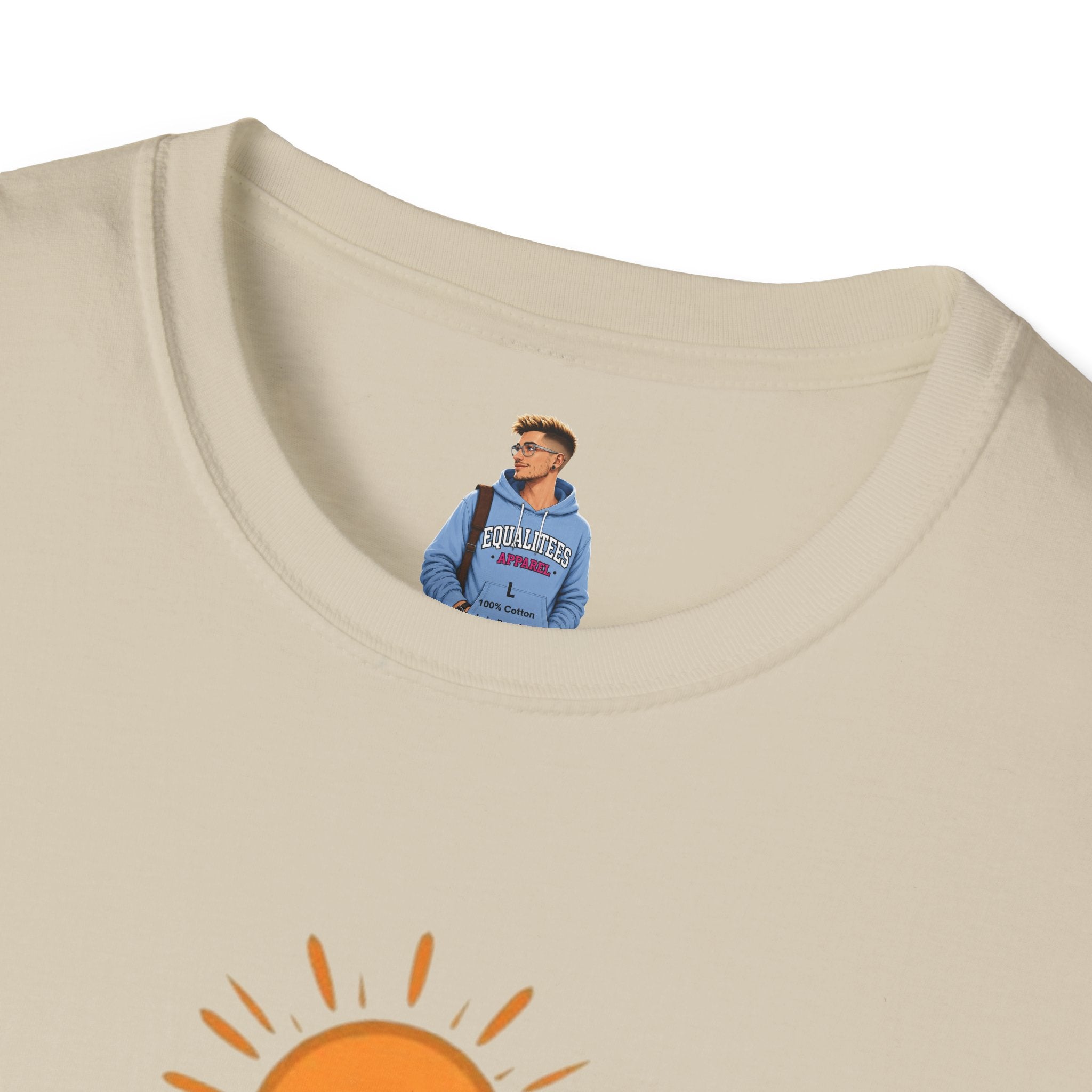 Mountain Scene Unisex Softstyle T-shirt
