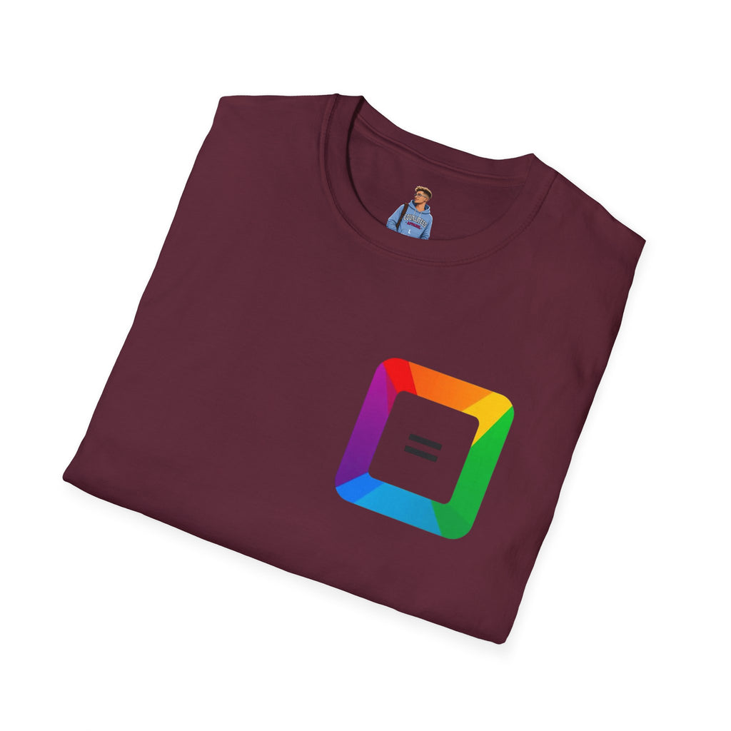 Pride-Theme Unisex Softstyle T-Shirt - "True freedom is Equality for ALL"