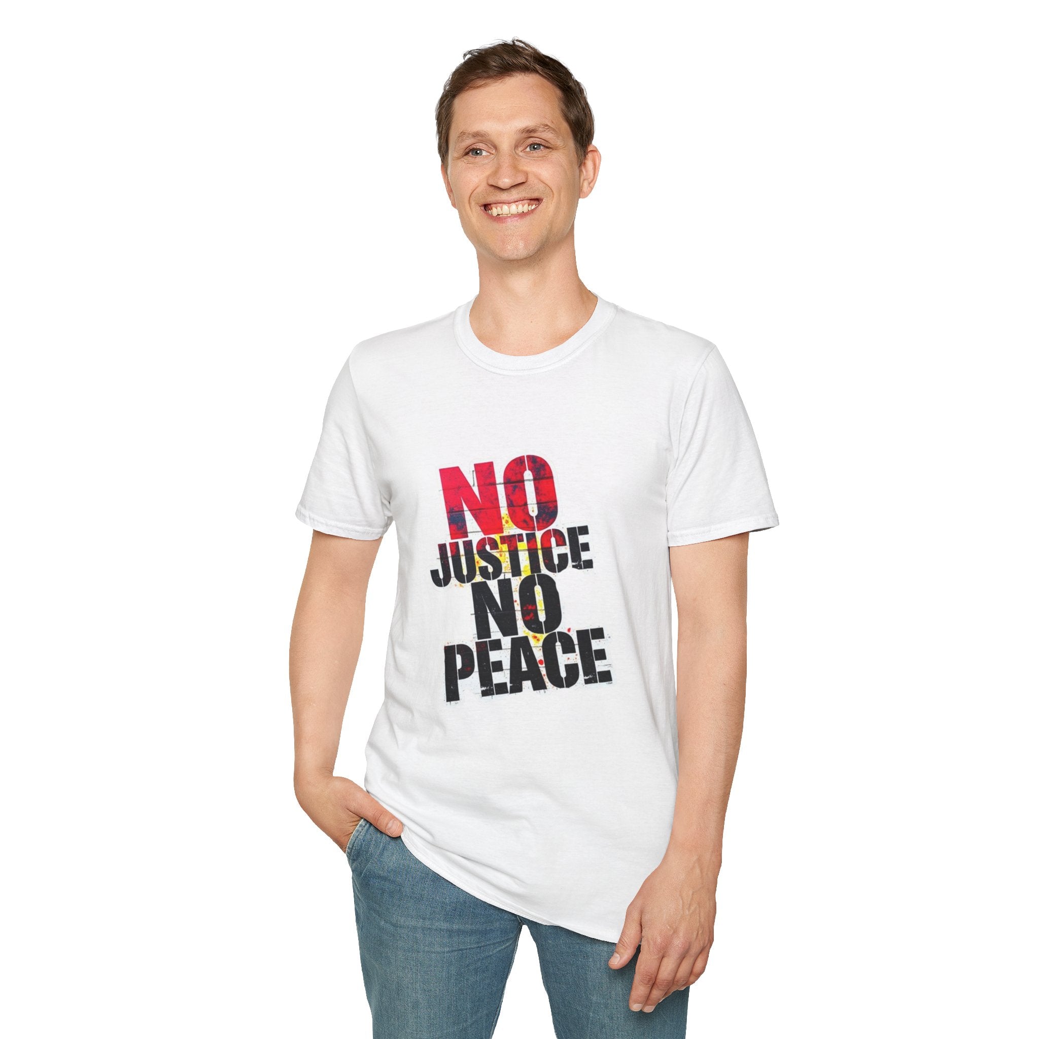 No Justice, No Peace Unisex Softstyle T-Shirt