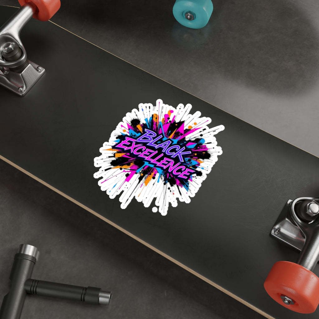 Die-Cut Stickers -  Black Excellence - EqualiTees.Me