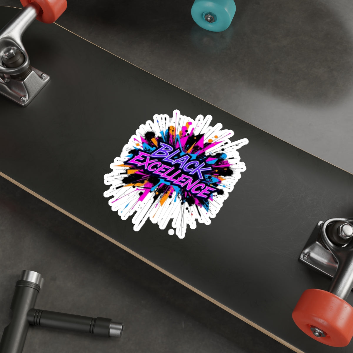 Die-Cut Stickers -  Black Excellence - EqualiTees.Me