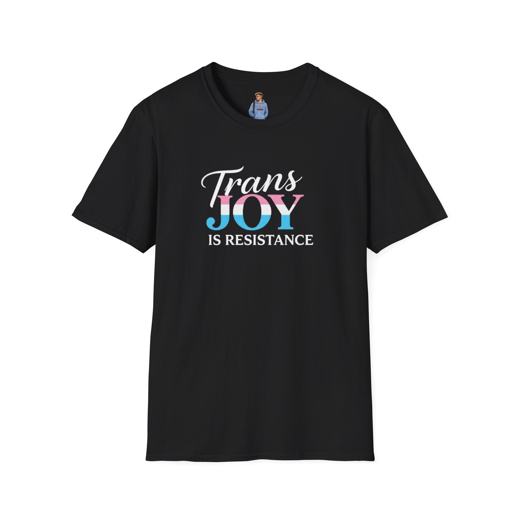 Camiseta unisex Trans Joy is Resistance: Celebra el amor y el empoderamiento