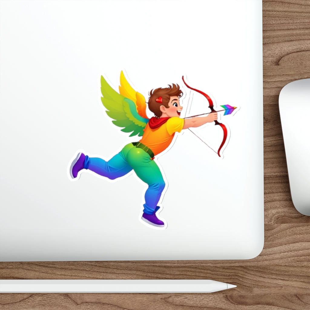Die-Cut Stickers - Cutie Qupid - EqualiTees.Me