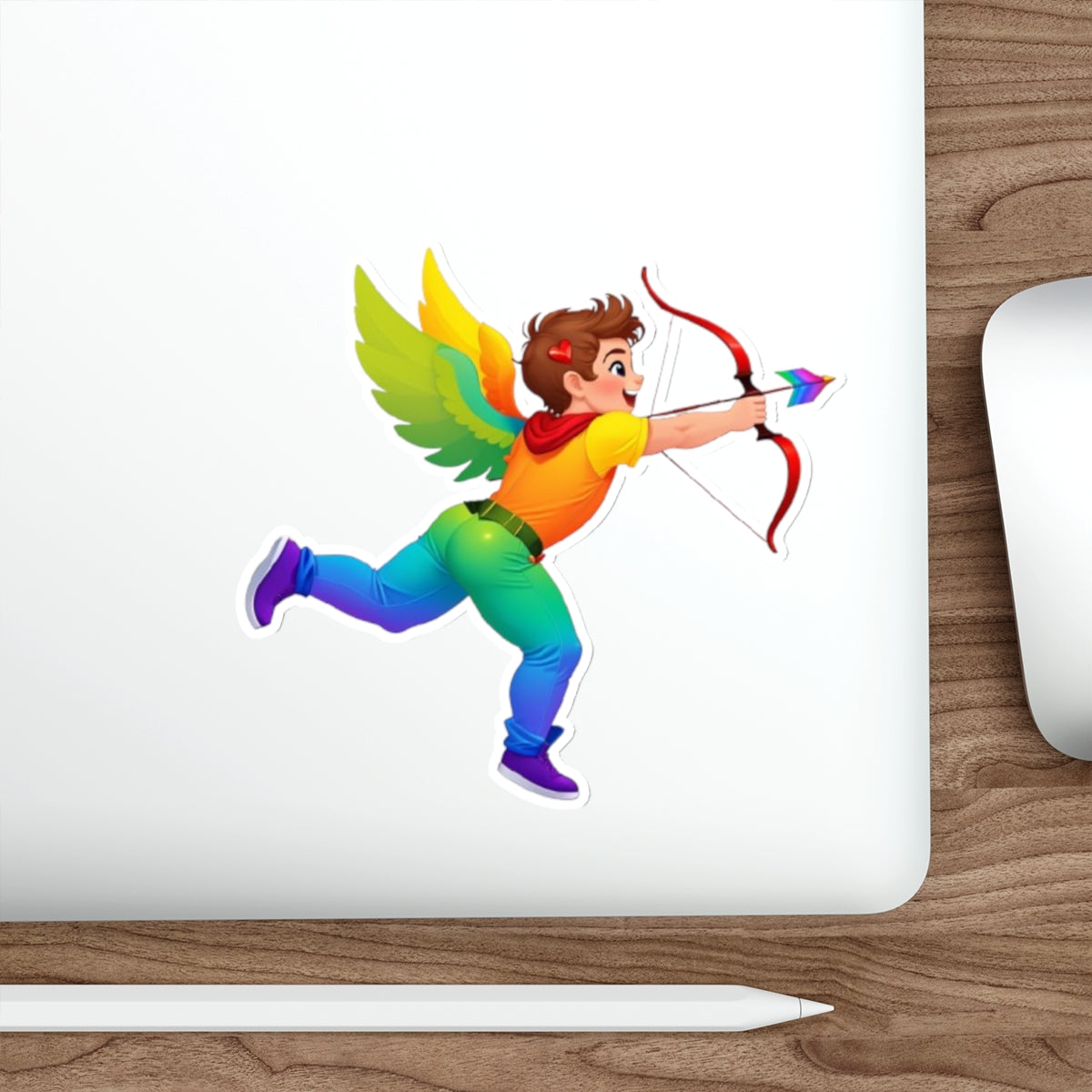 Die-Cut Stickers - Cutie Qupid - EqualiTees.Me
