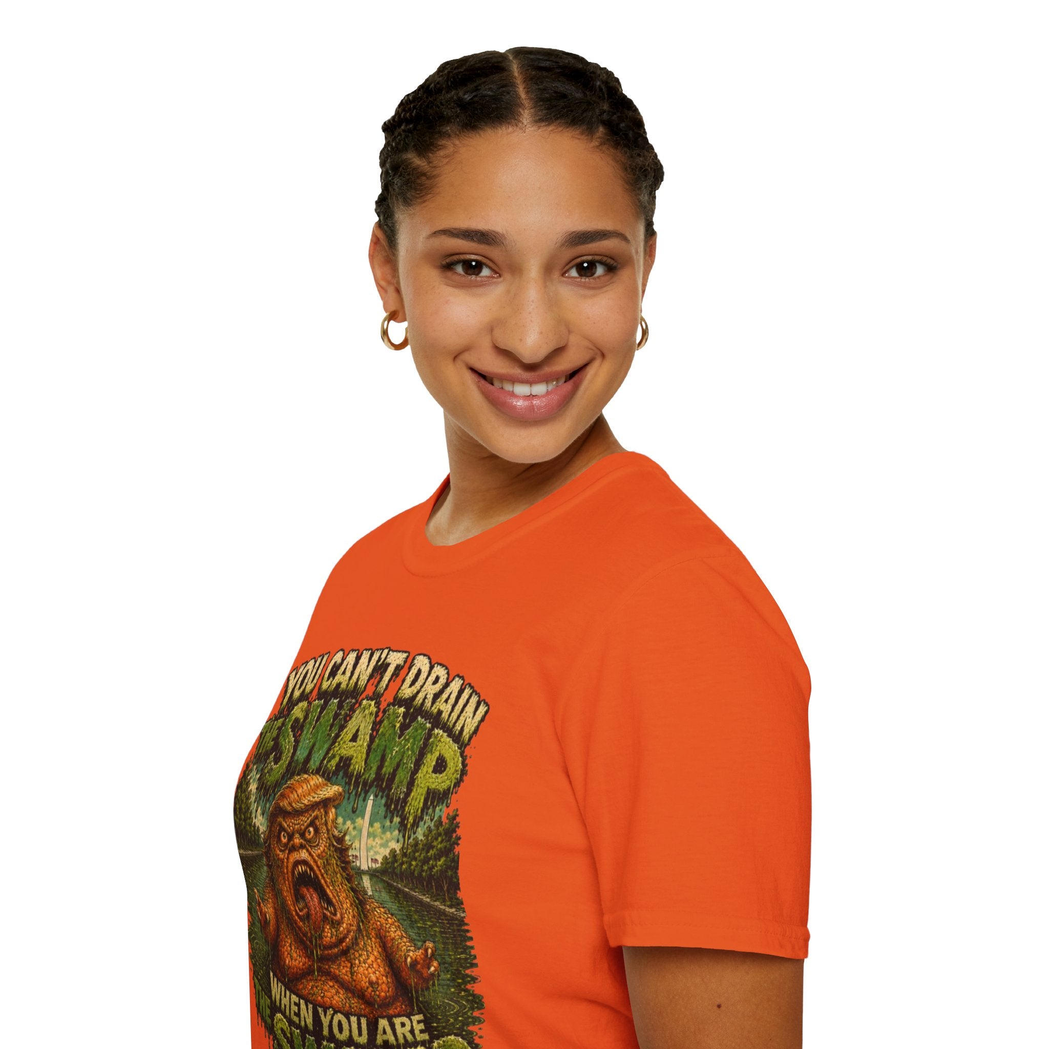 T-Shirt — "You Can't Drain the Swamp when you ARE the Swamp" Graphic Tee