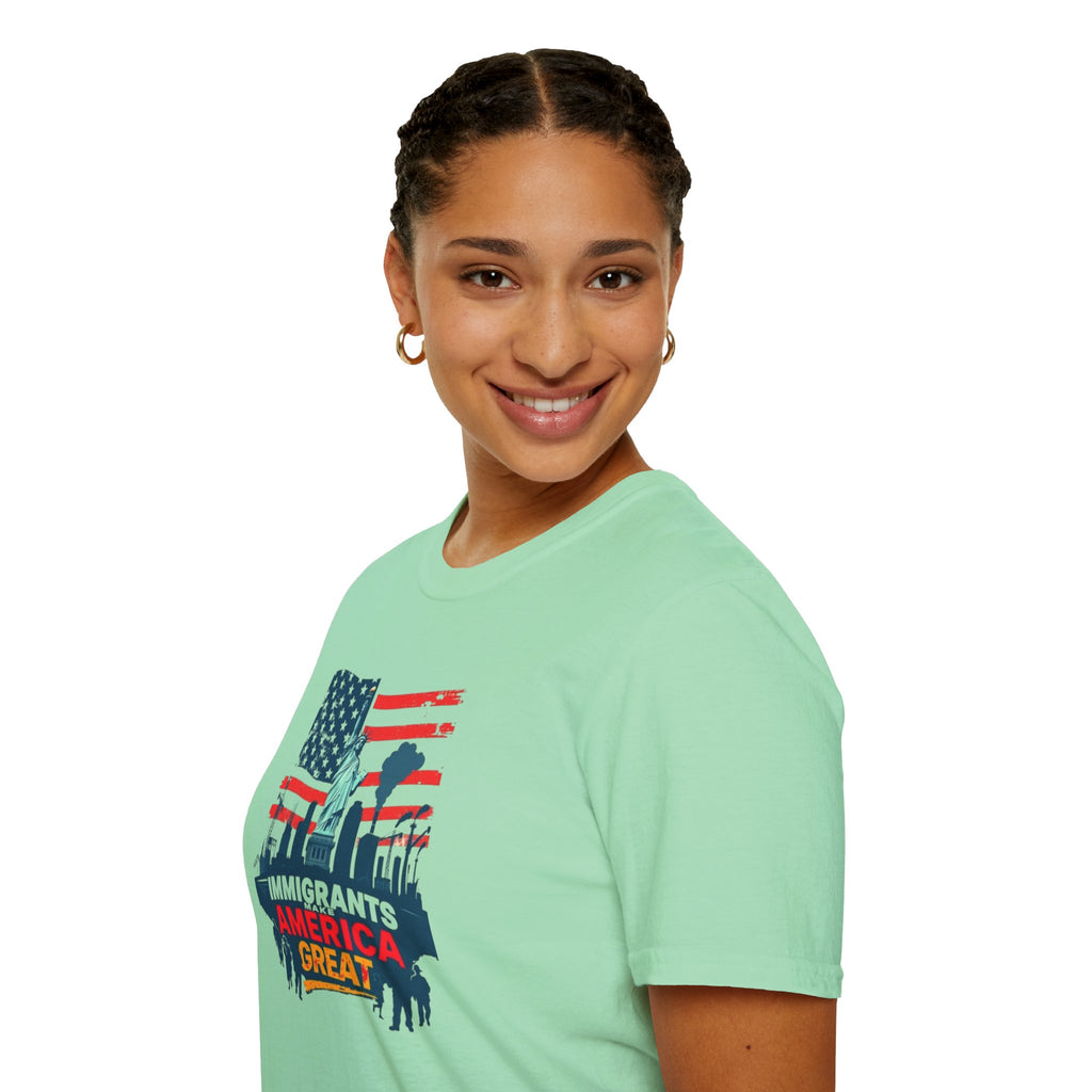 Immigrants Make America Great t-shirt