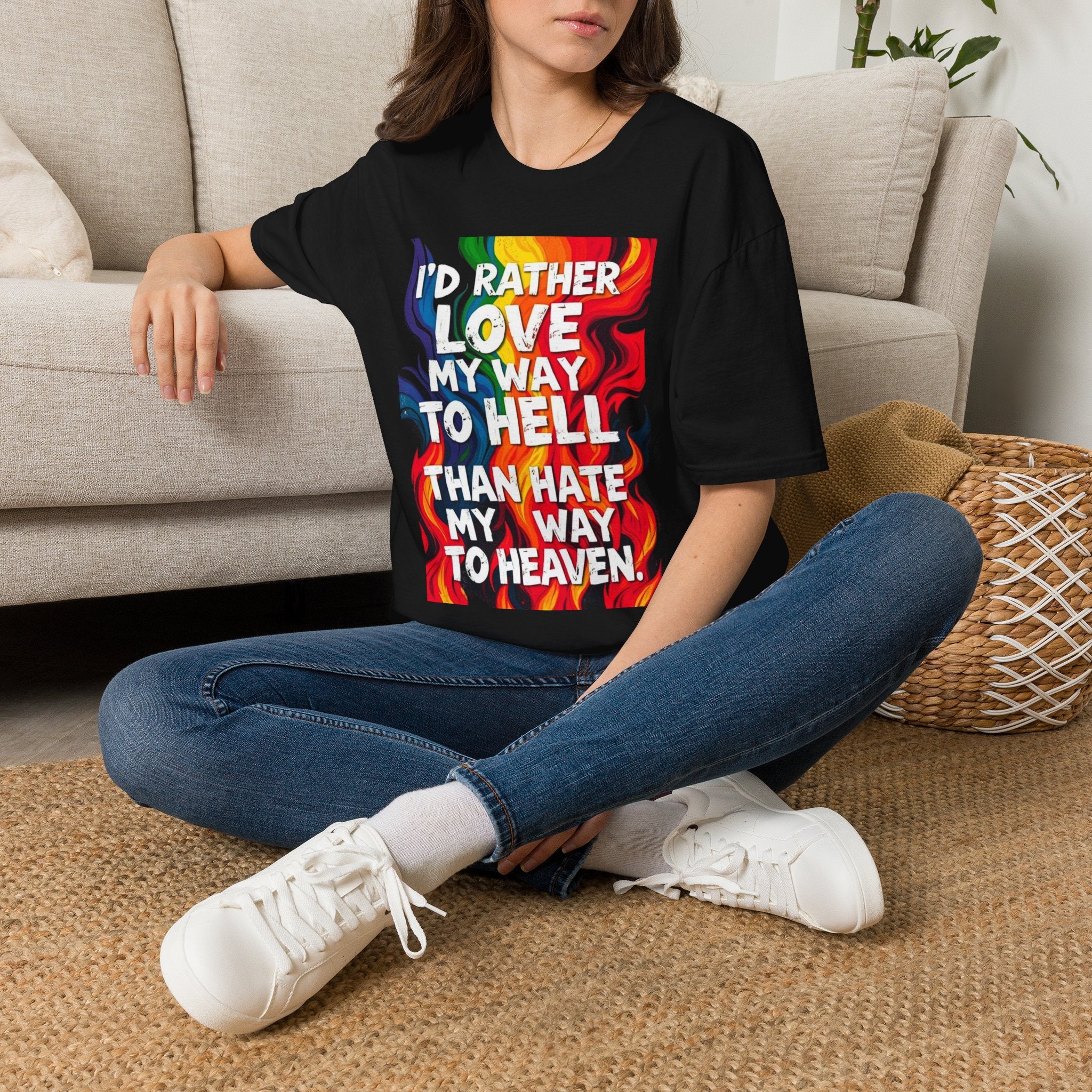 Love My Way to Hell Graphic T-Shirt