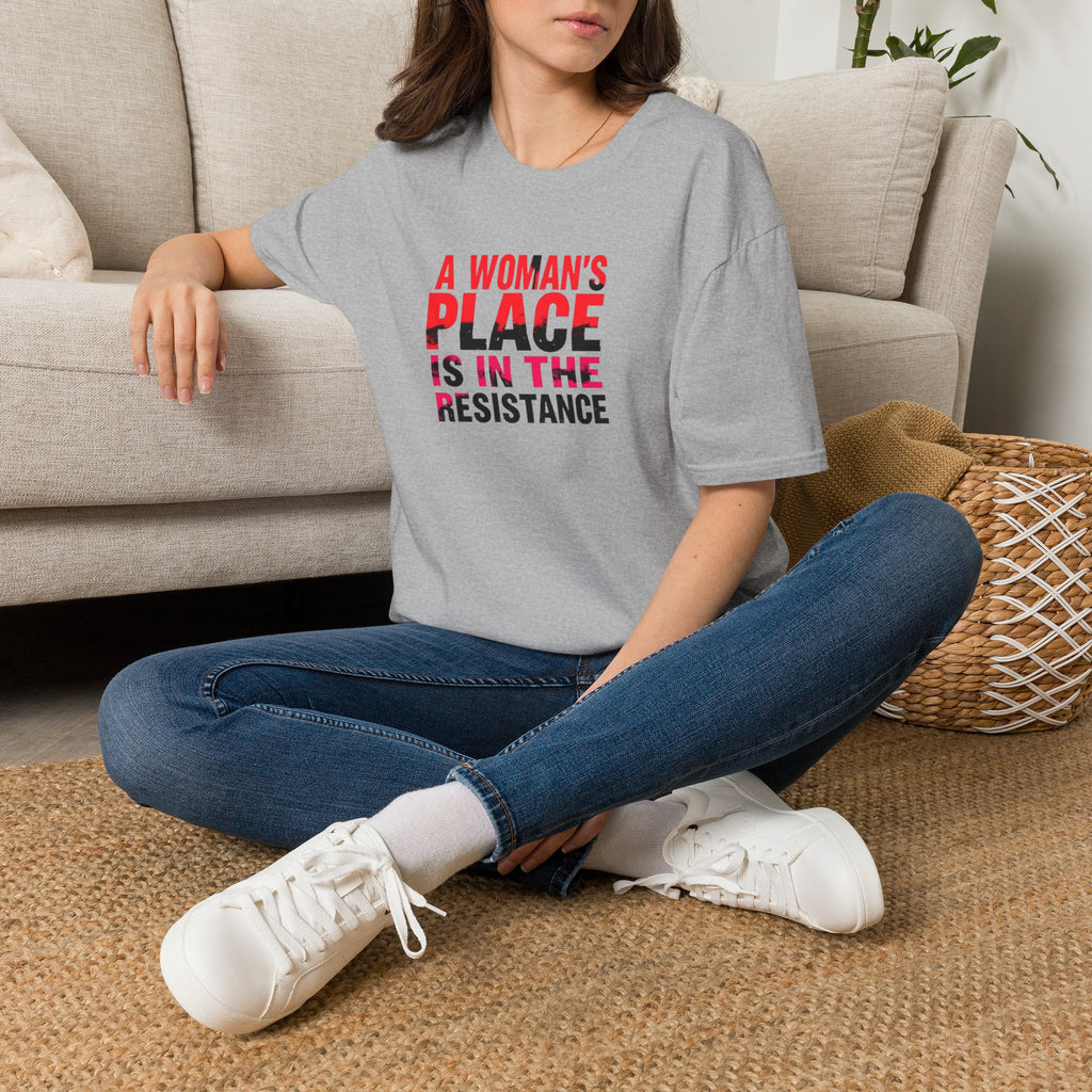 A Woman's Place Is in the Resistance Unisex Softstyle T-Shirt