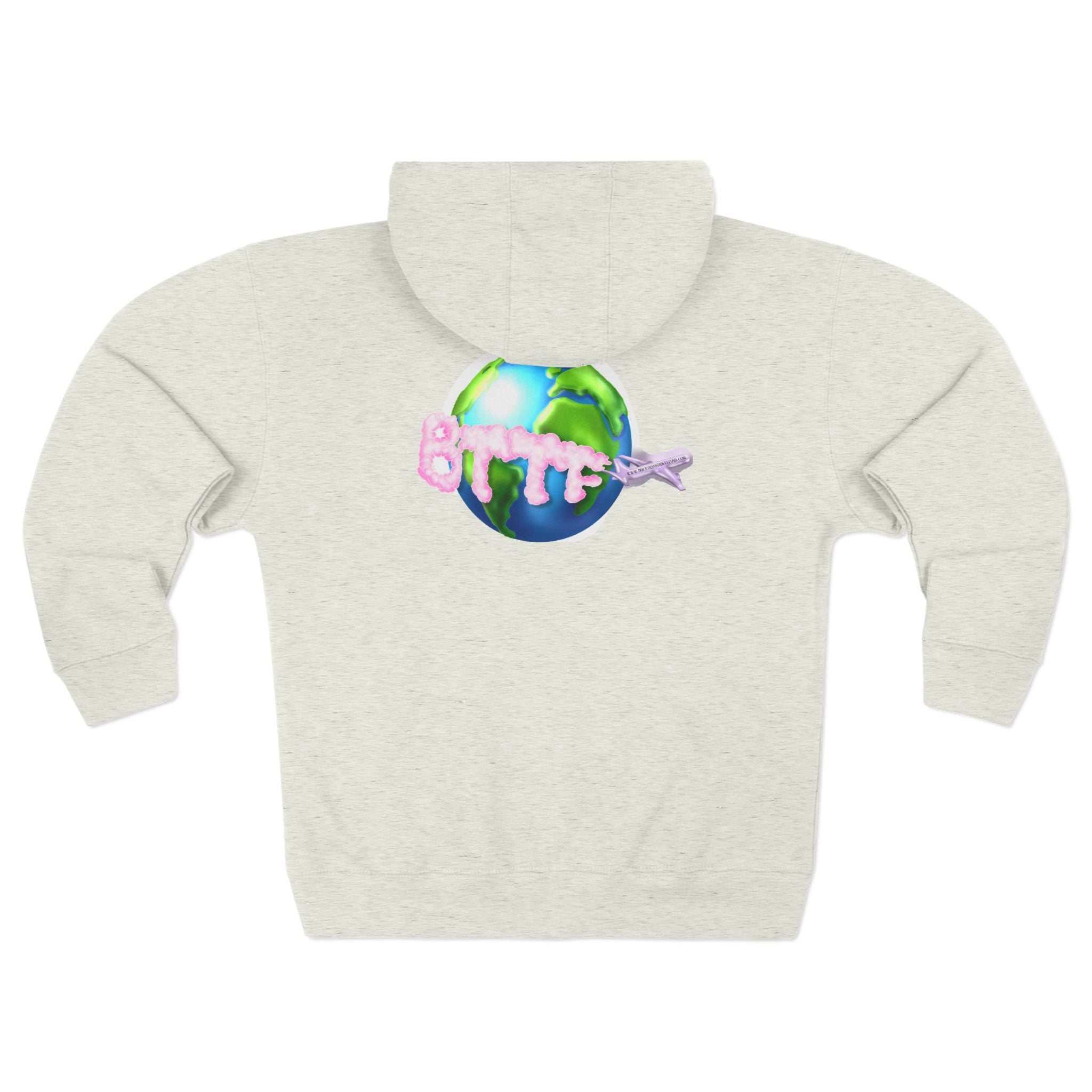BTTF - Black Trans Travel Fund Unisex Zip-Up Hoodie