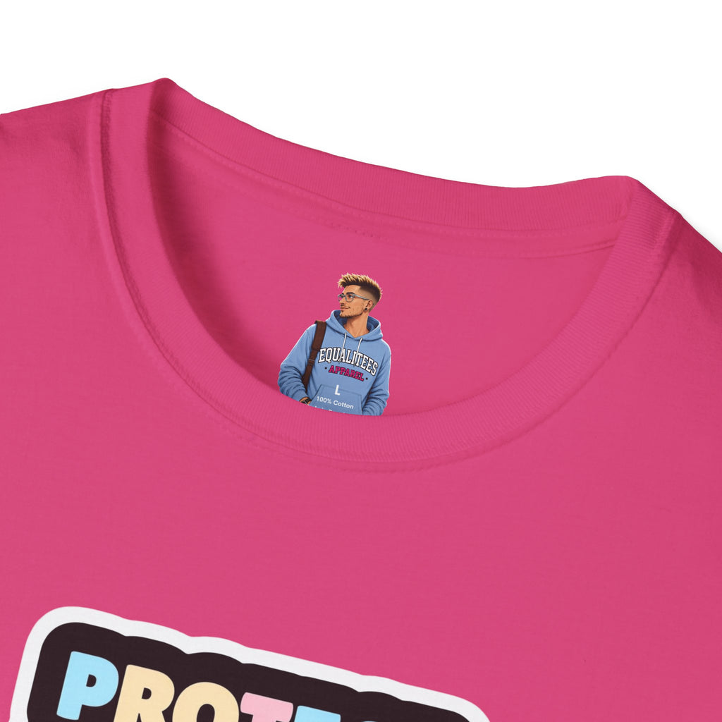 Camiseta unisex de estilo suave "Protect Trans Kids" - Empowerment &amp; Pride Apparel