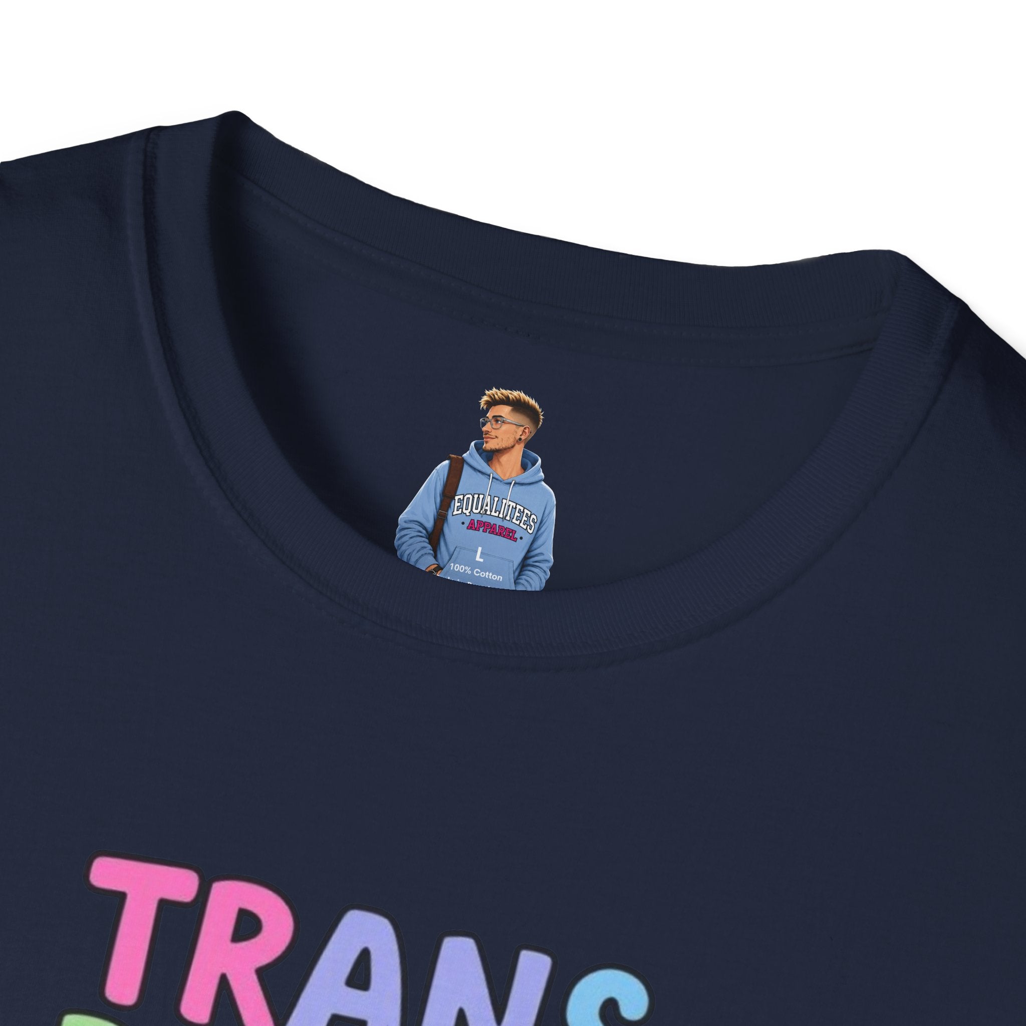 Trans People Belong Everywhere Unisex Softstyle T-Shirt