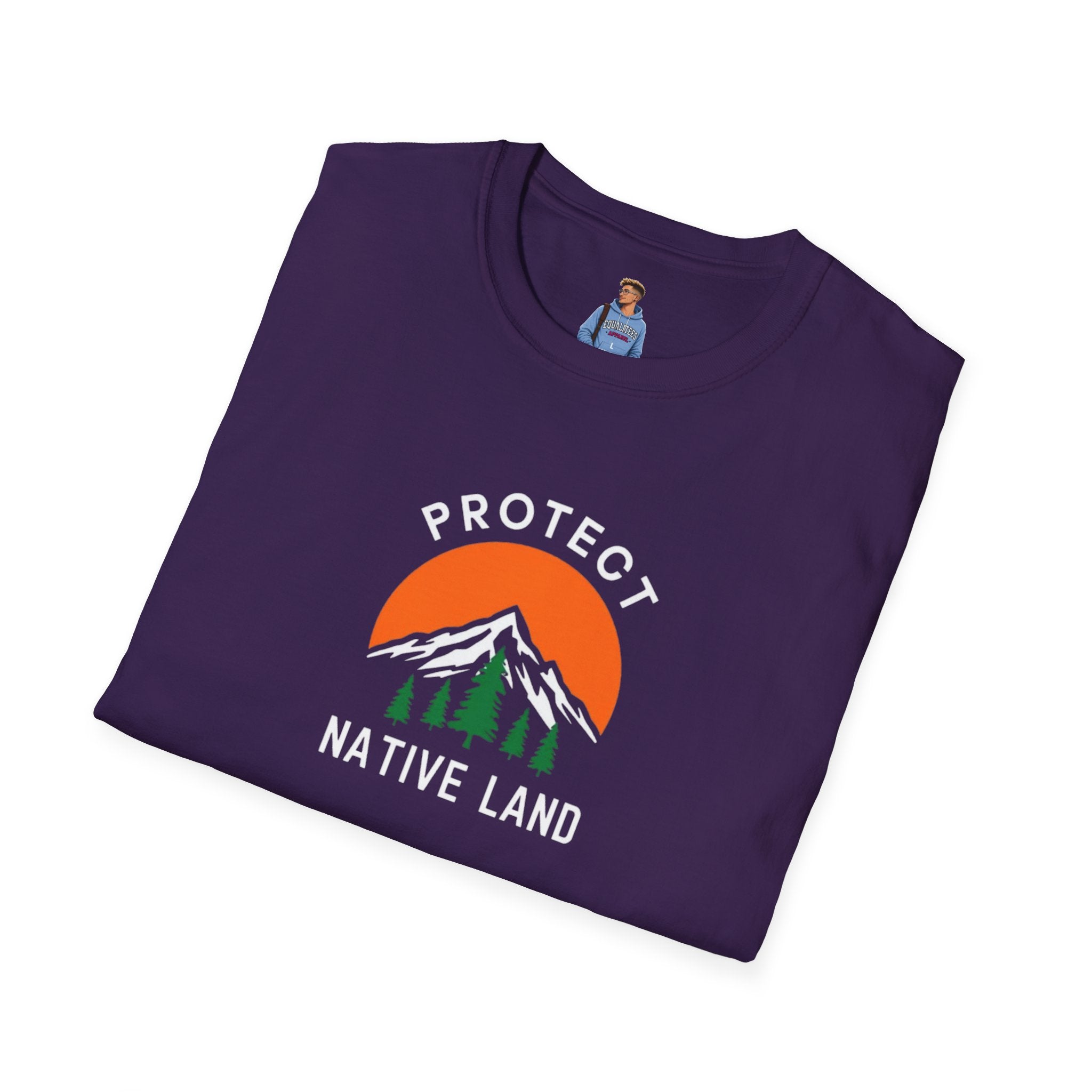 Protect Native Land Softstyle Unisex T-shirt