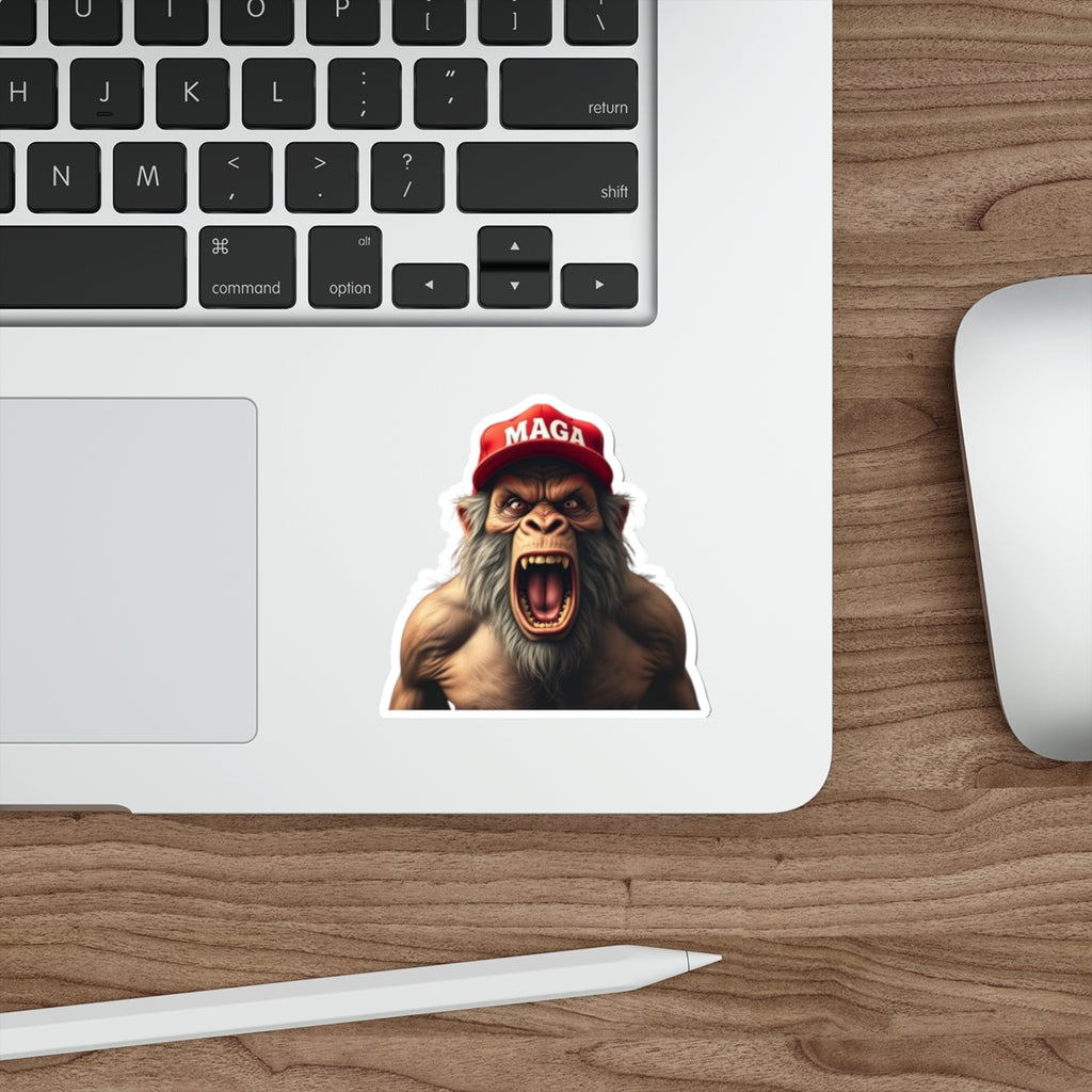 Die-Cut Stickers - Angry Troglodyte - EqualiTees.Me