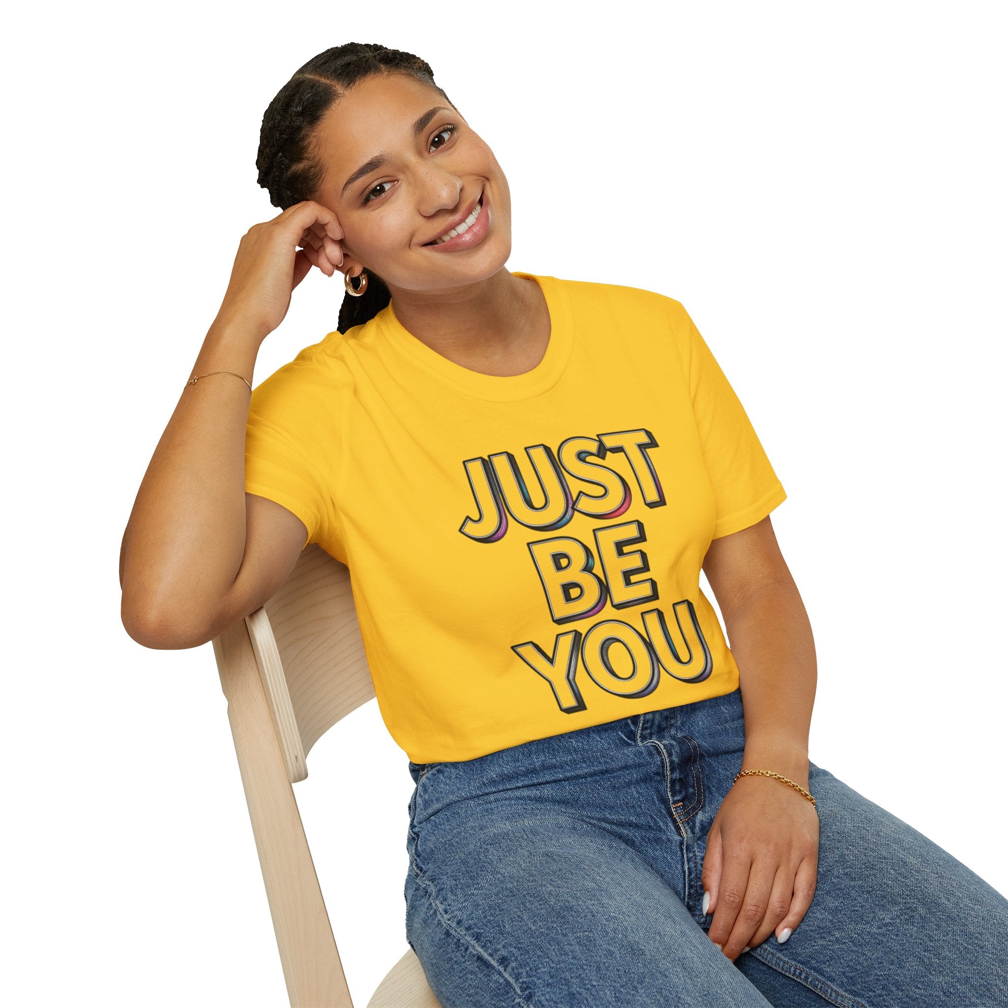Just Be You T-Shirt — Inspirational Minimalist Graphic Tee