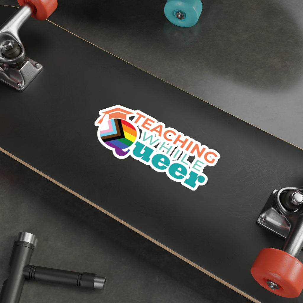 TWQ - Teaching While Queer Die-Cut Logo Sticker