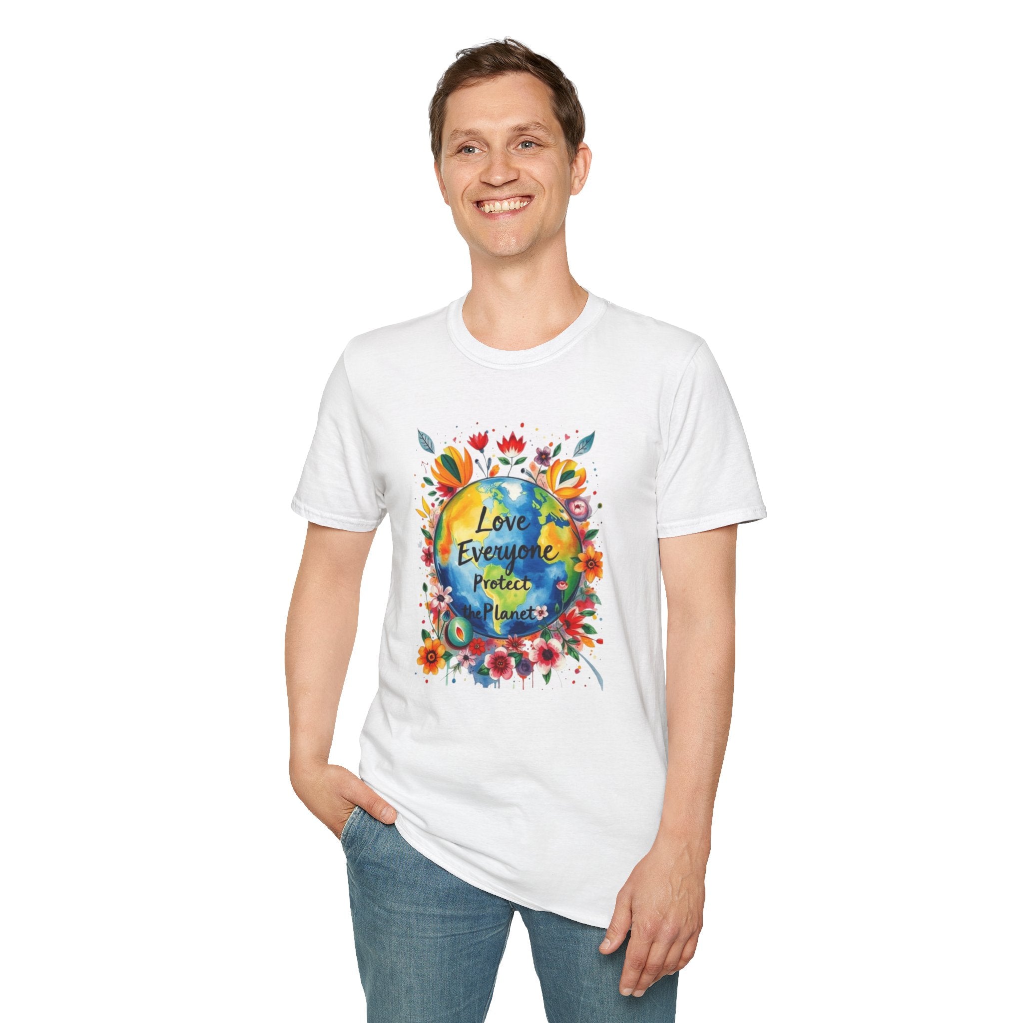 Love Everyone Protect The Planet T-Shirt