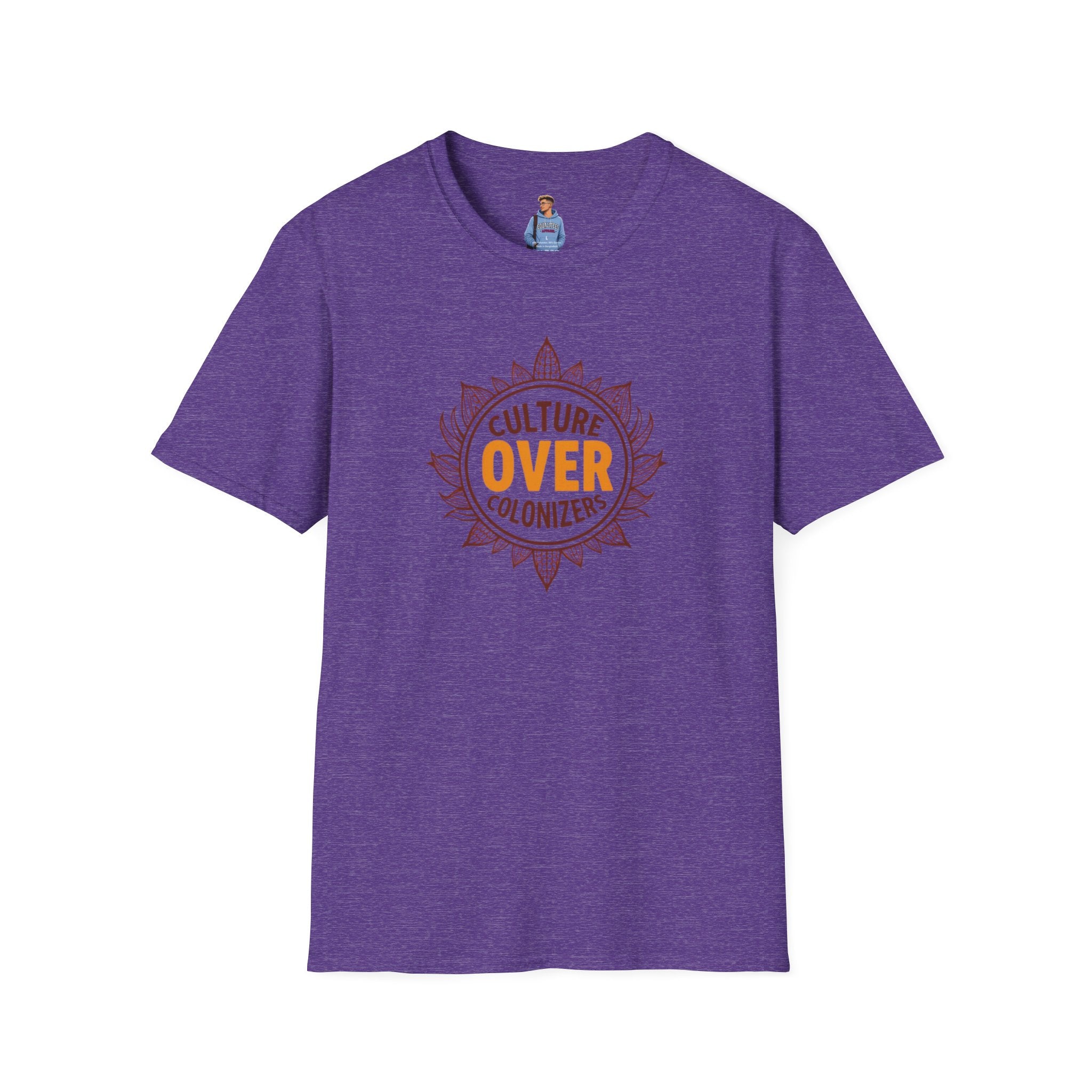 Culture Over Colonizers Unisex Softstyle T-Shirt