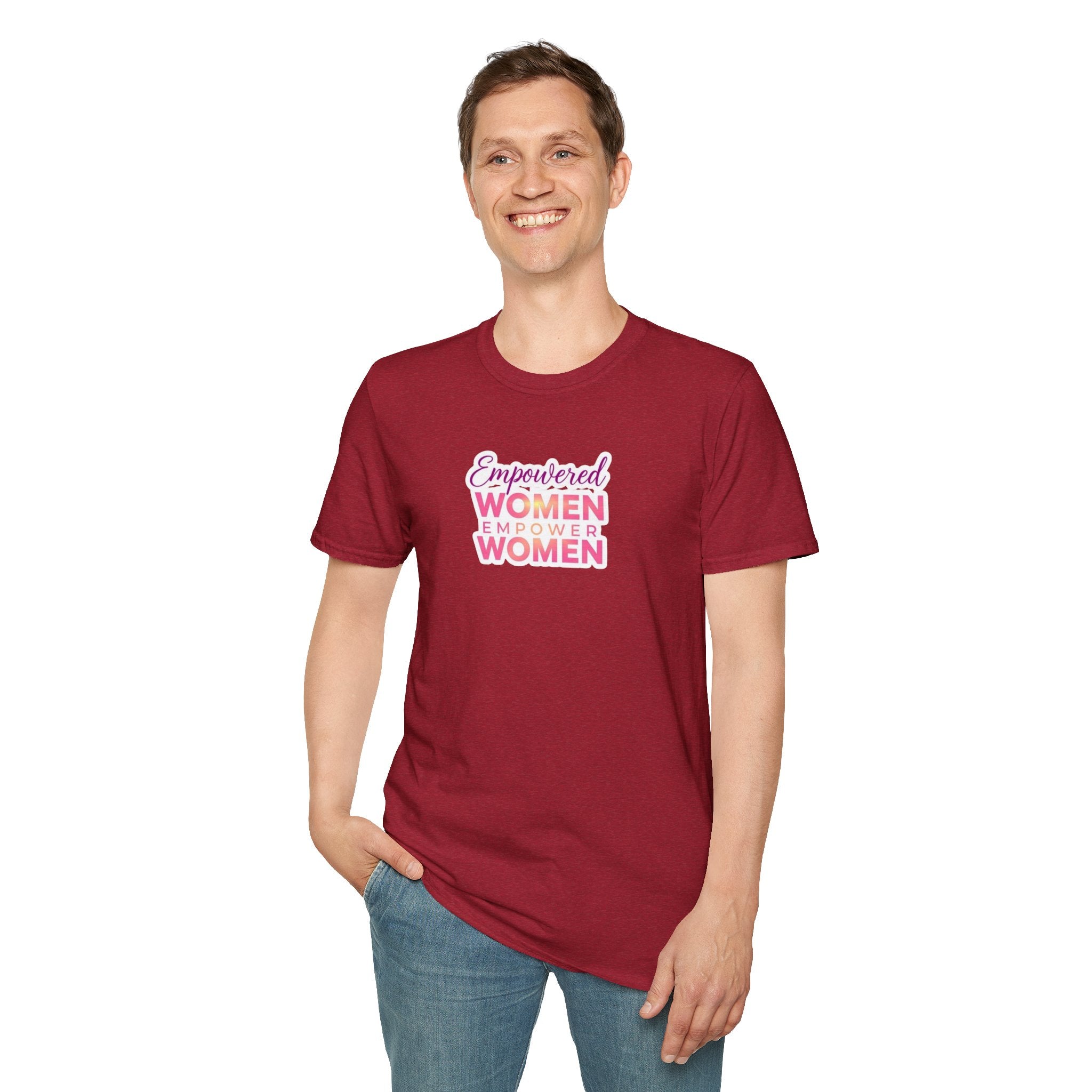 Empowered Women T-Shirt | Unisex Softstyle Tee for Women’s Empowerment