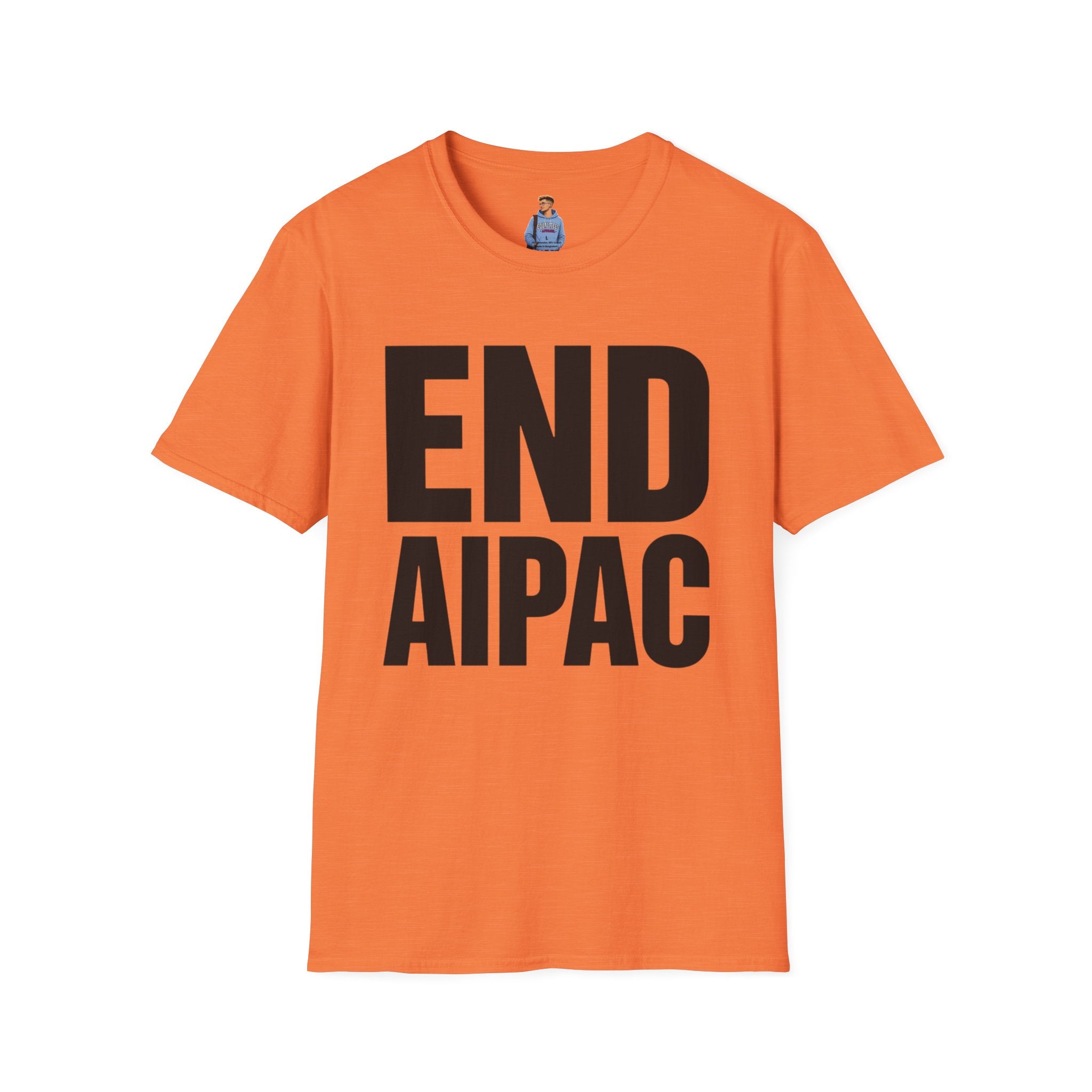 END AIPAC Bold Protest T-Shirt