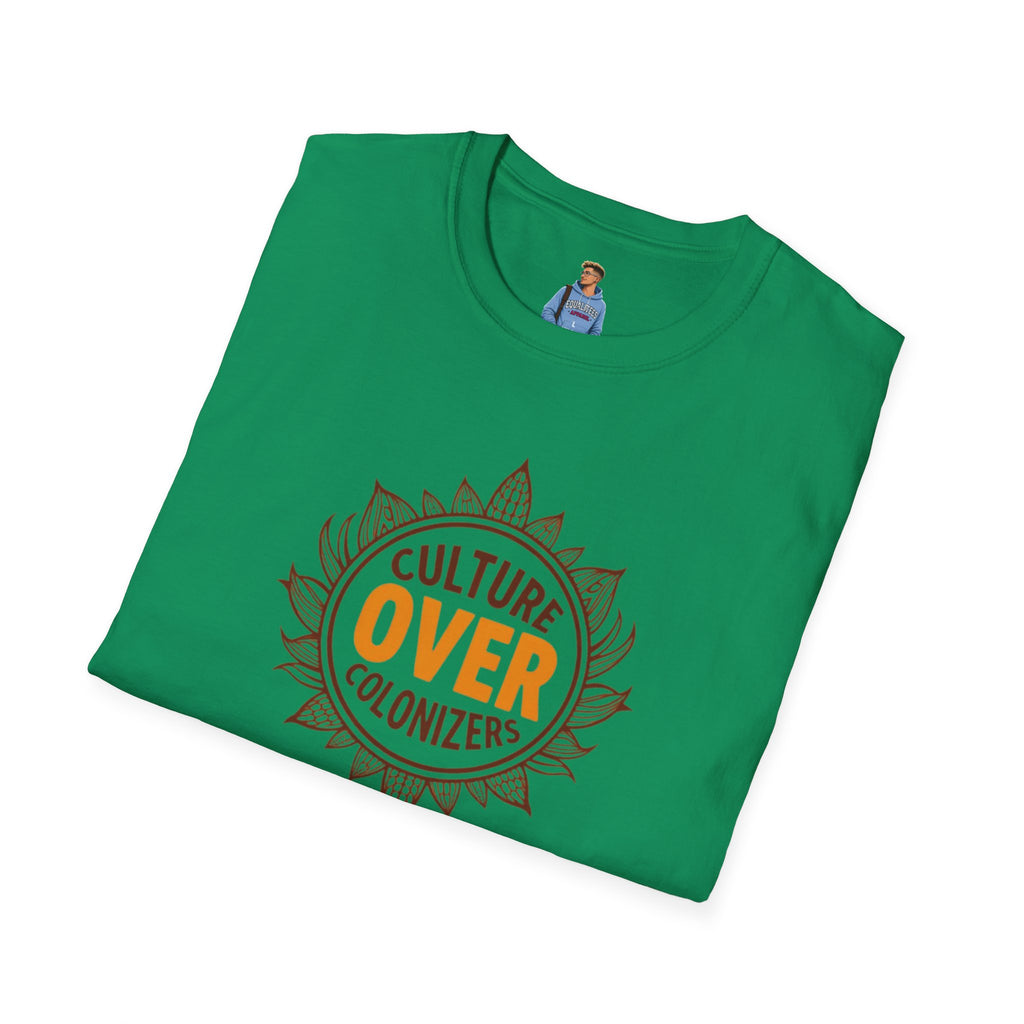 Culture Over Colonizers Unisex Softstyle T-Shirt