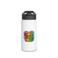 Teaching While Queer Stainless Steel Water Bottle - Perfect for Educators and Allies - EqualiTees.Me
